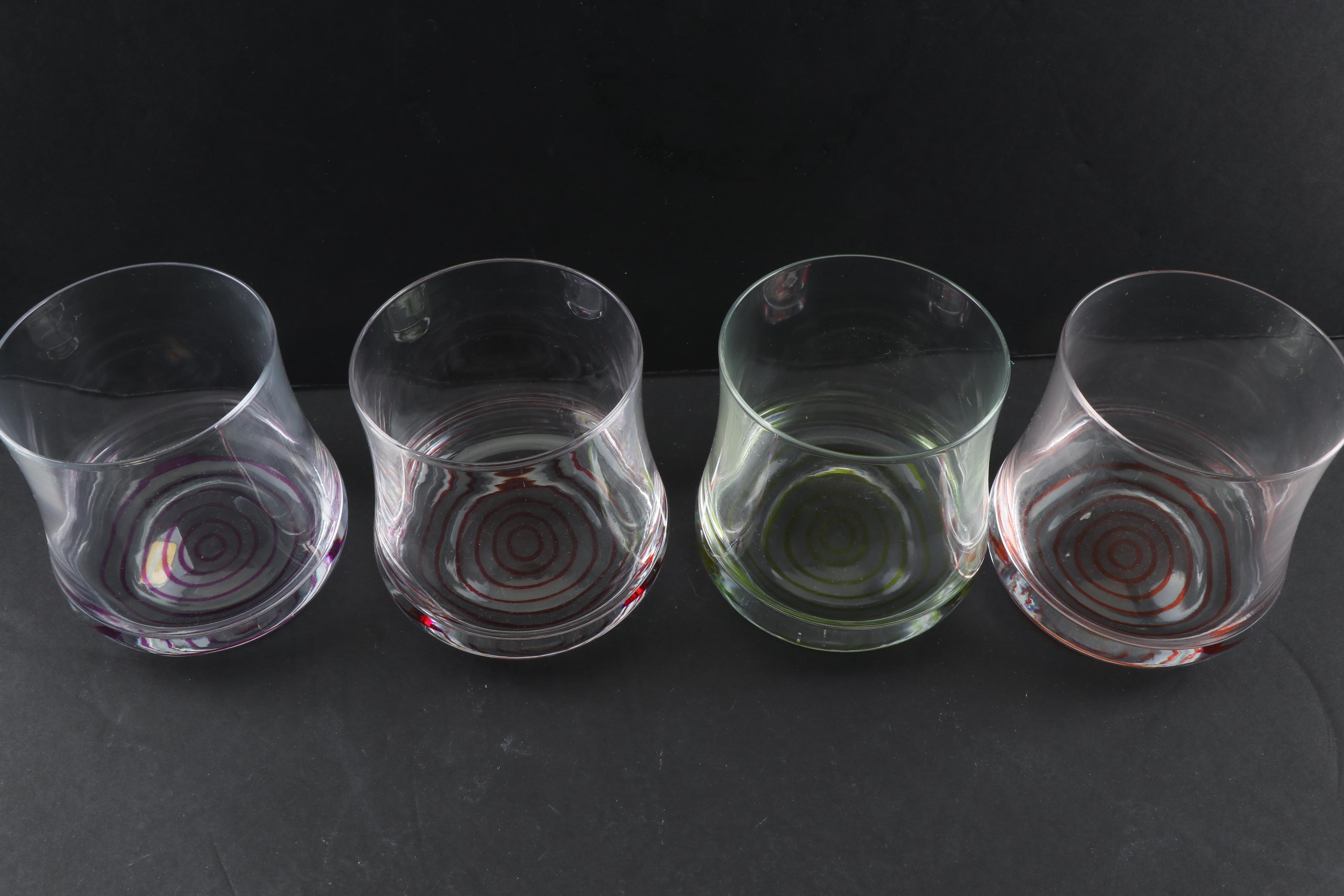 Swirl Cocktail Glasses