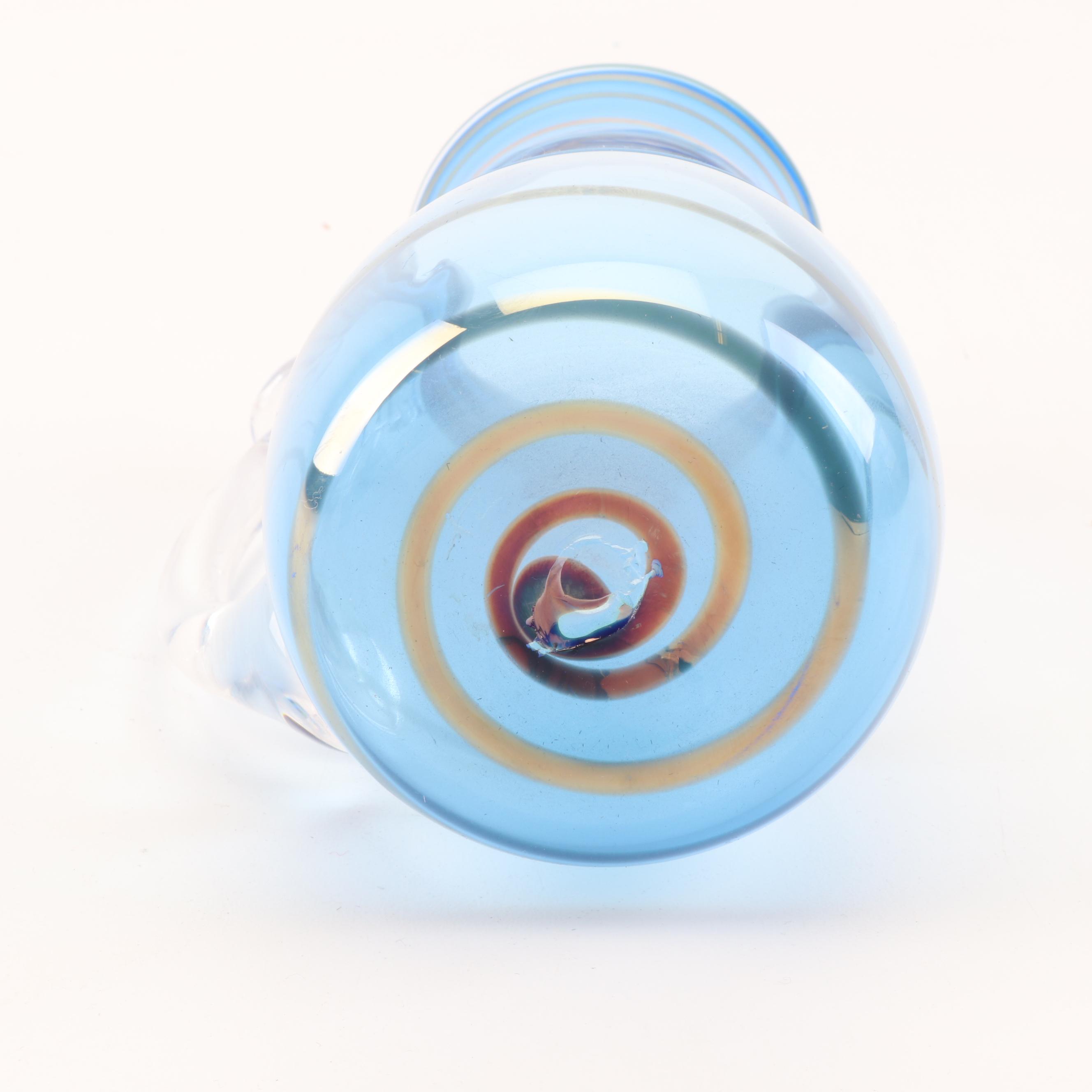 Miller Rogaska Bud Vase and Matthew Buechner Art Glass Candleholder