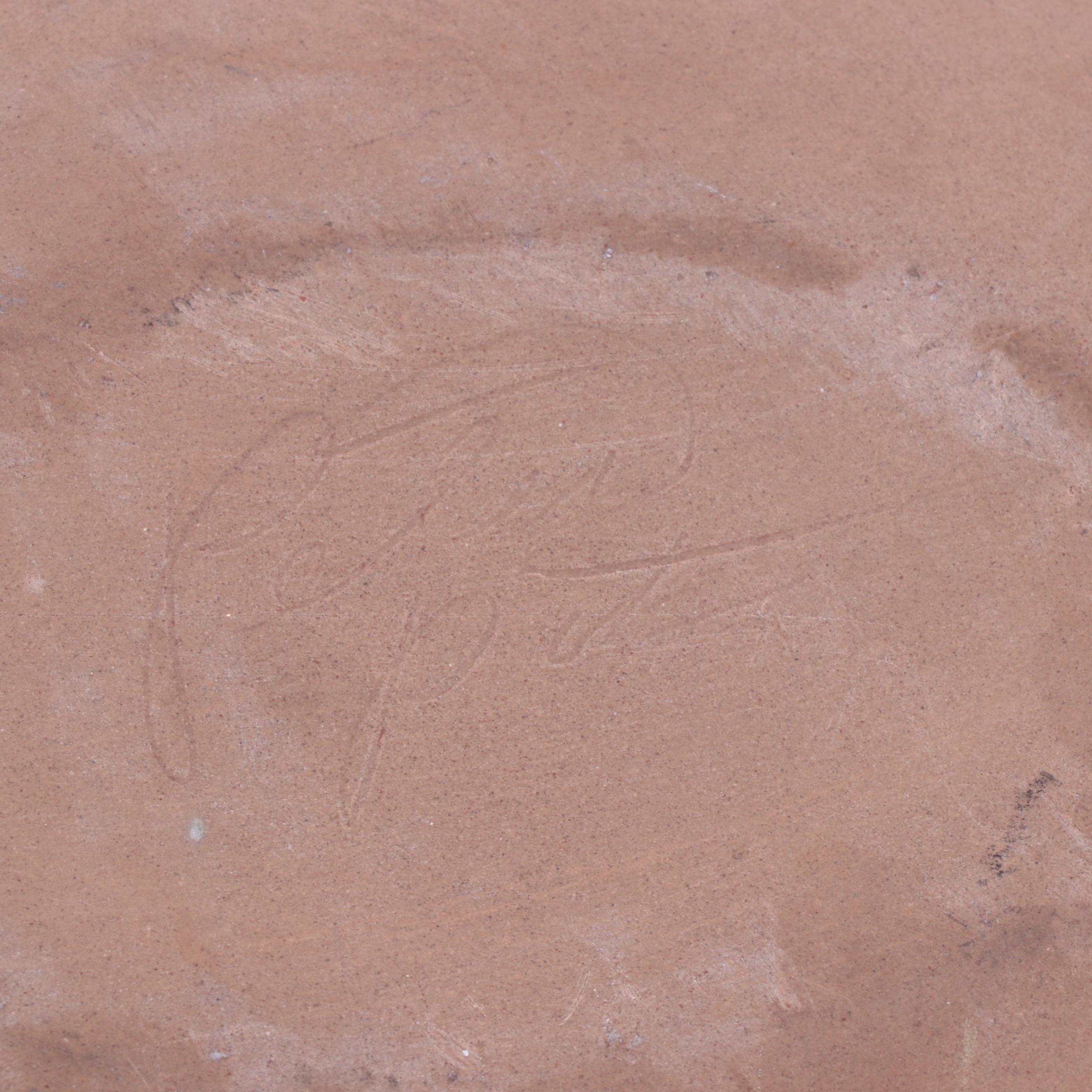 Peter Pots "Seagull Blue" Stoneware Salad Bowl