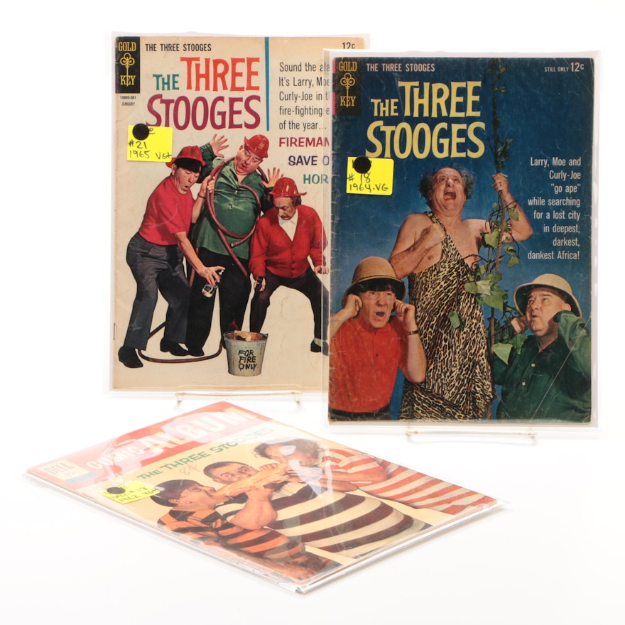Comics Featuring The Three Stooges