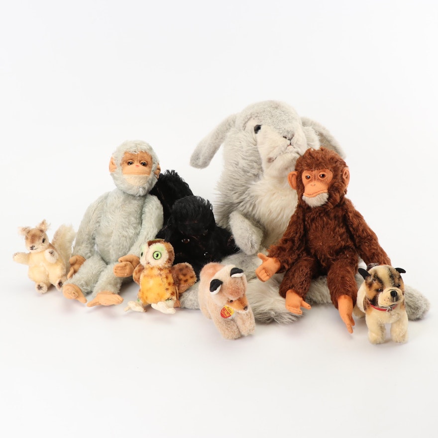 Vintage Steiff Jocko Monkeys and Other Characters