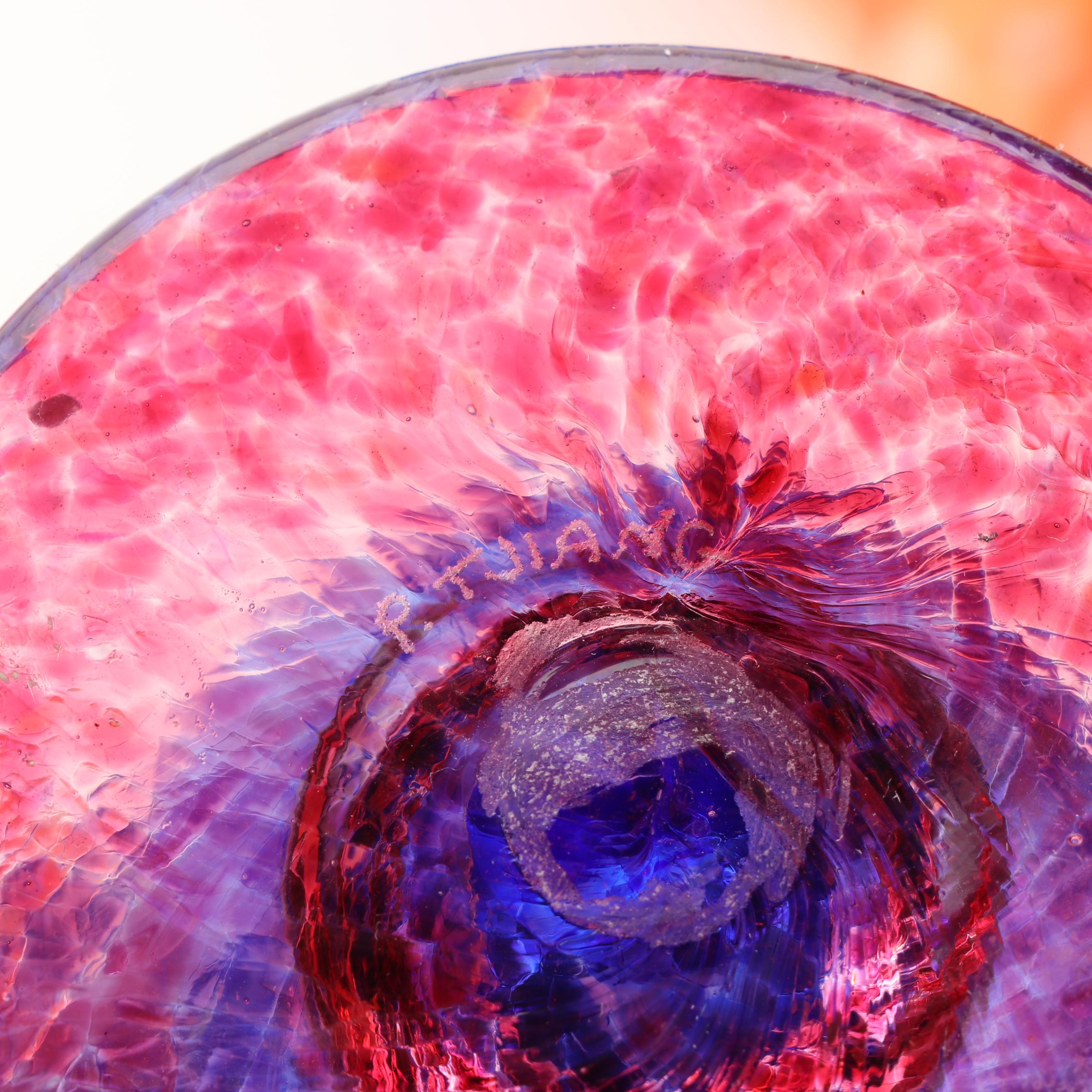 Paulus Tjiang Hand Blown Glass Goblets