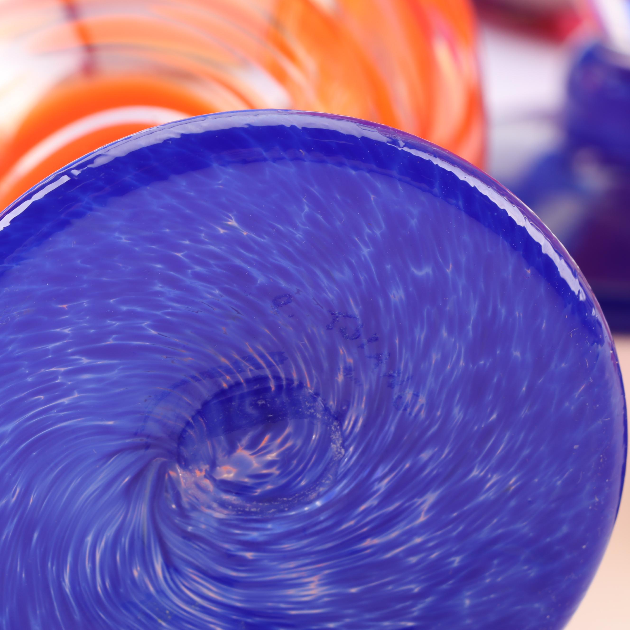 Paulus Tjiang Hand Blown Glass Goblets