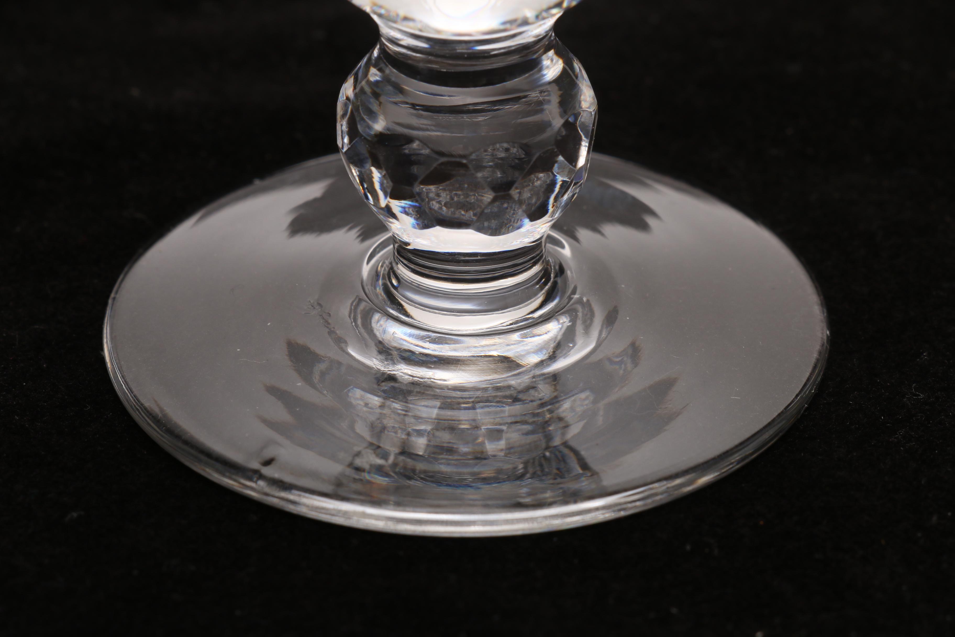 Waterford Crystal "Colleen" Short Stem Fluted Champagne Glasses