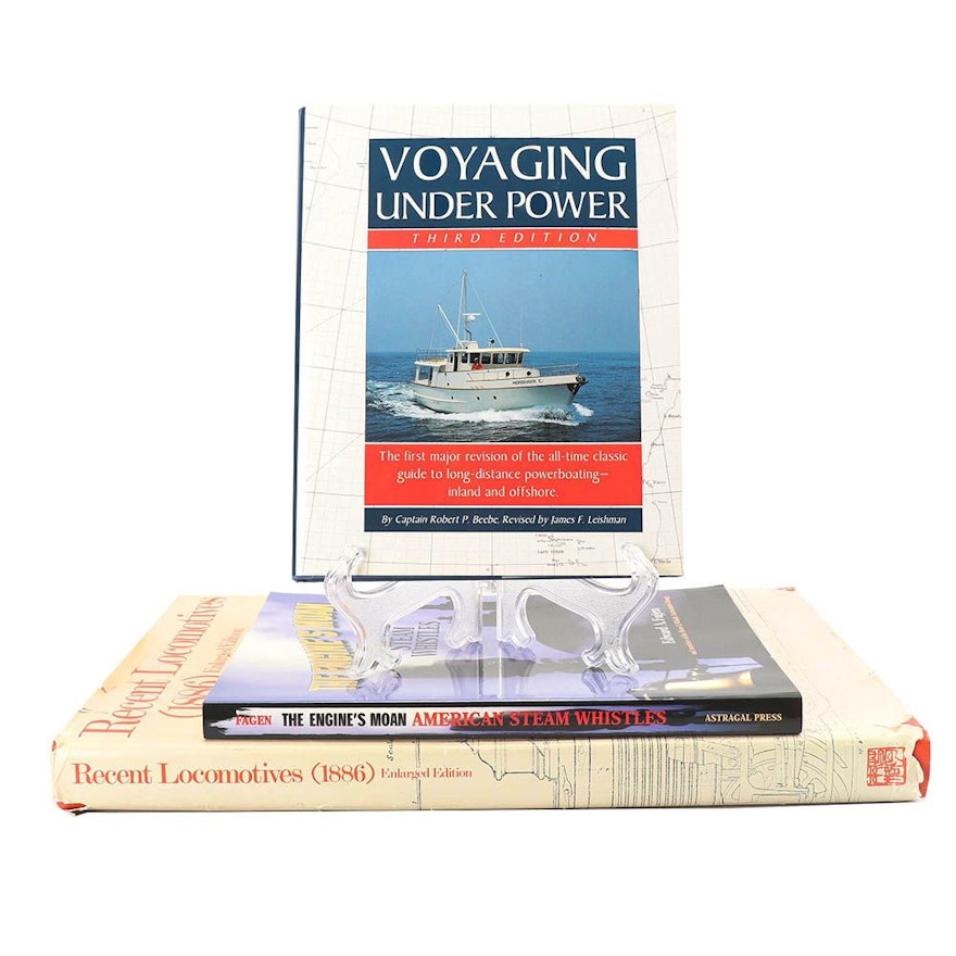 Books on Railways, Locomotives and Power Boating