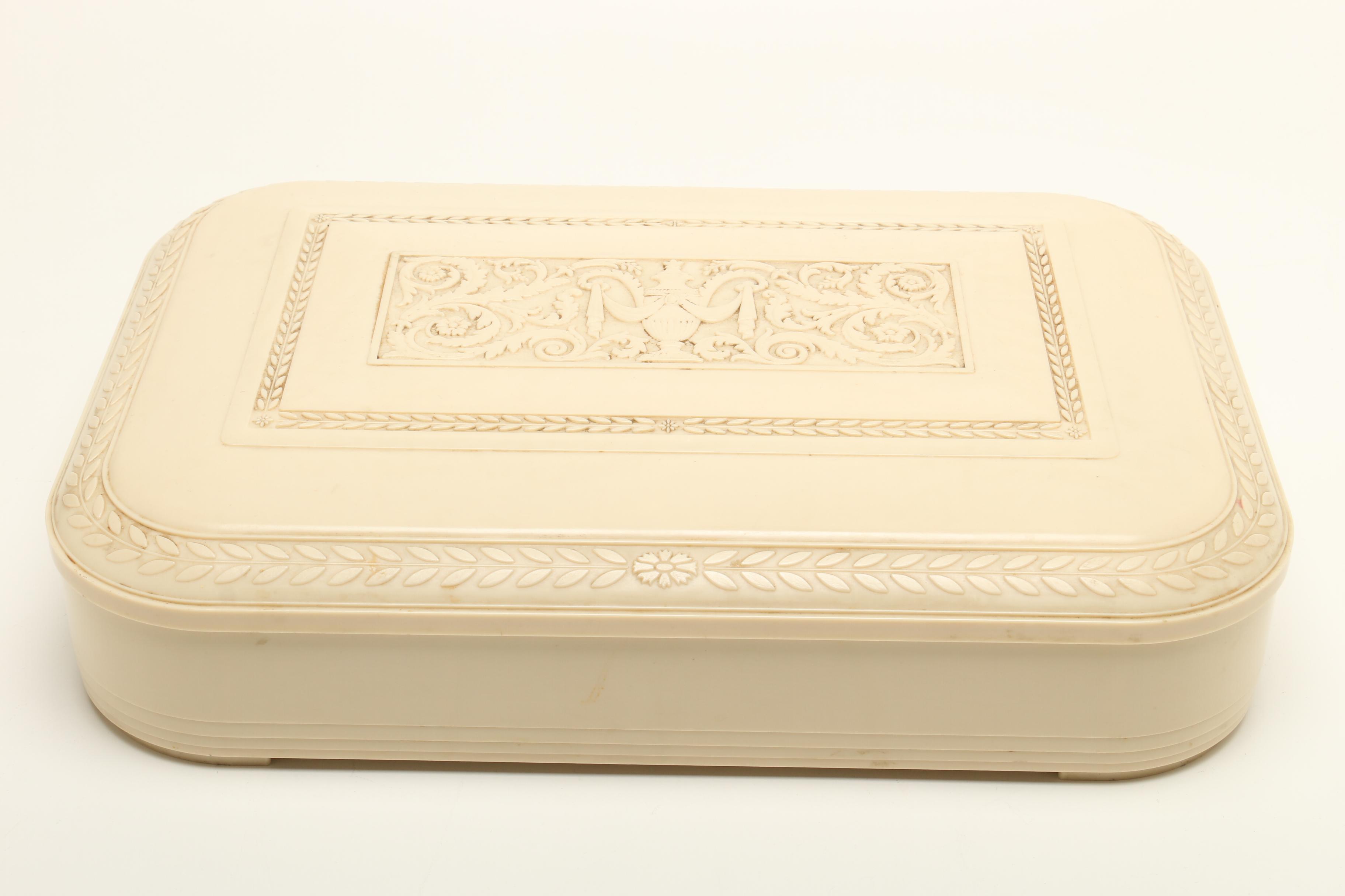 Towle Sterling Silver "Contour" Flatware Set in Vintage "Cameo" Flatware Case