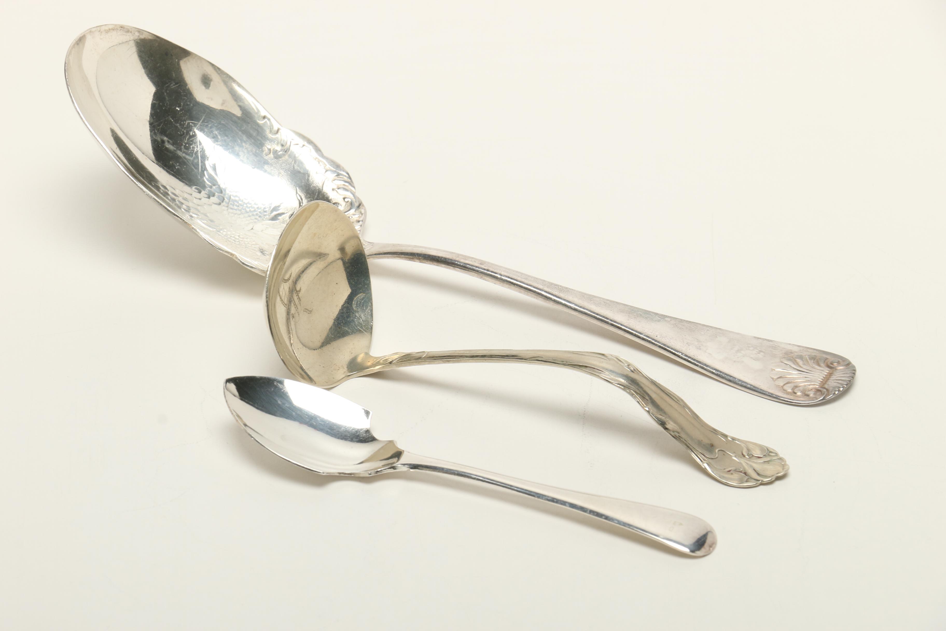 Towle Sterling Silver "Contour" Flatware Set in Vintage "Cameo" Flatware Case