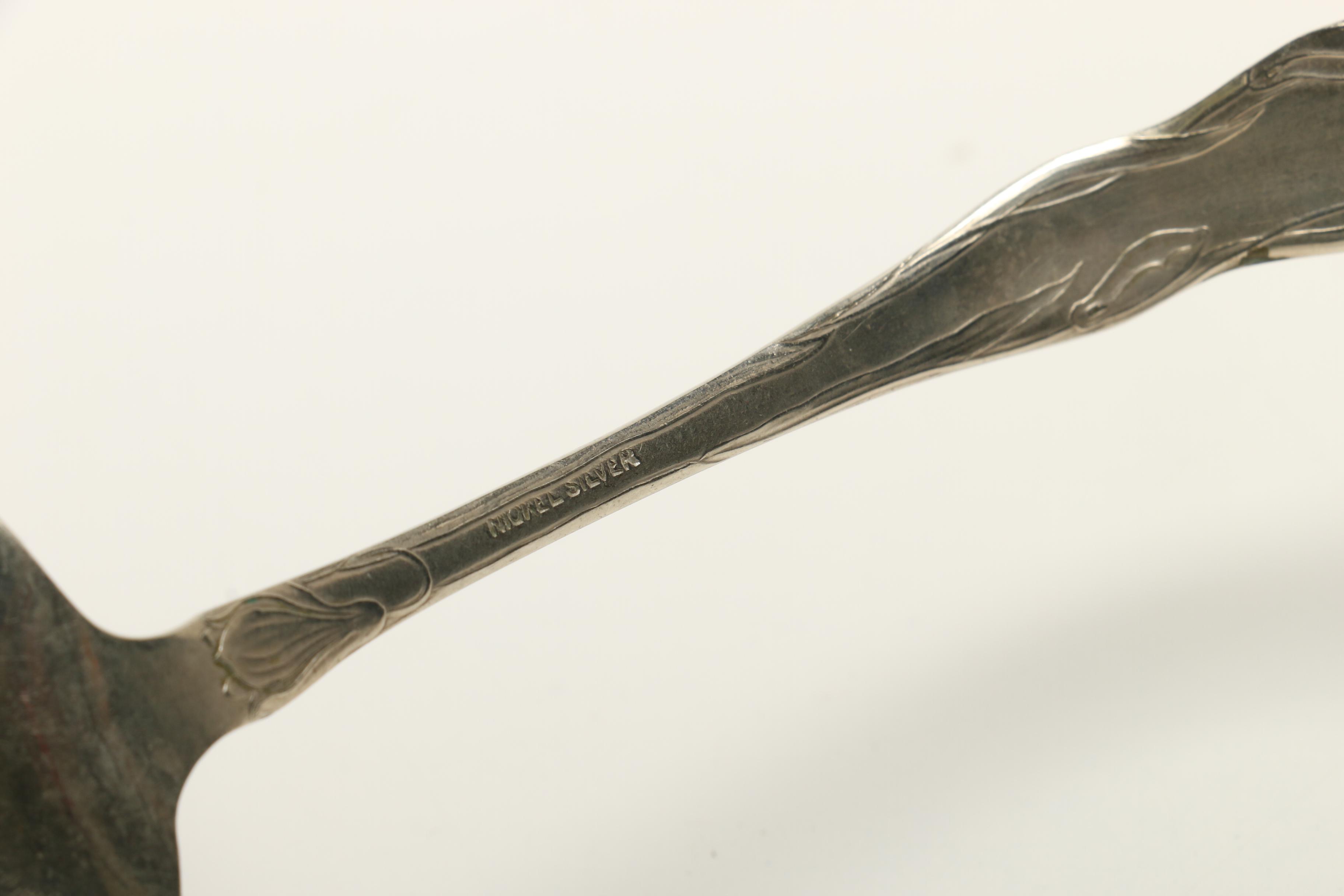 Towle Sterling Silver "Contour" Flatware Set in Vintage "Cameo" Flatware Case