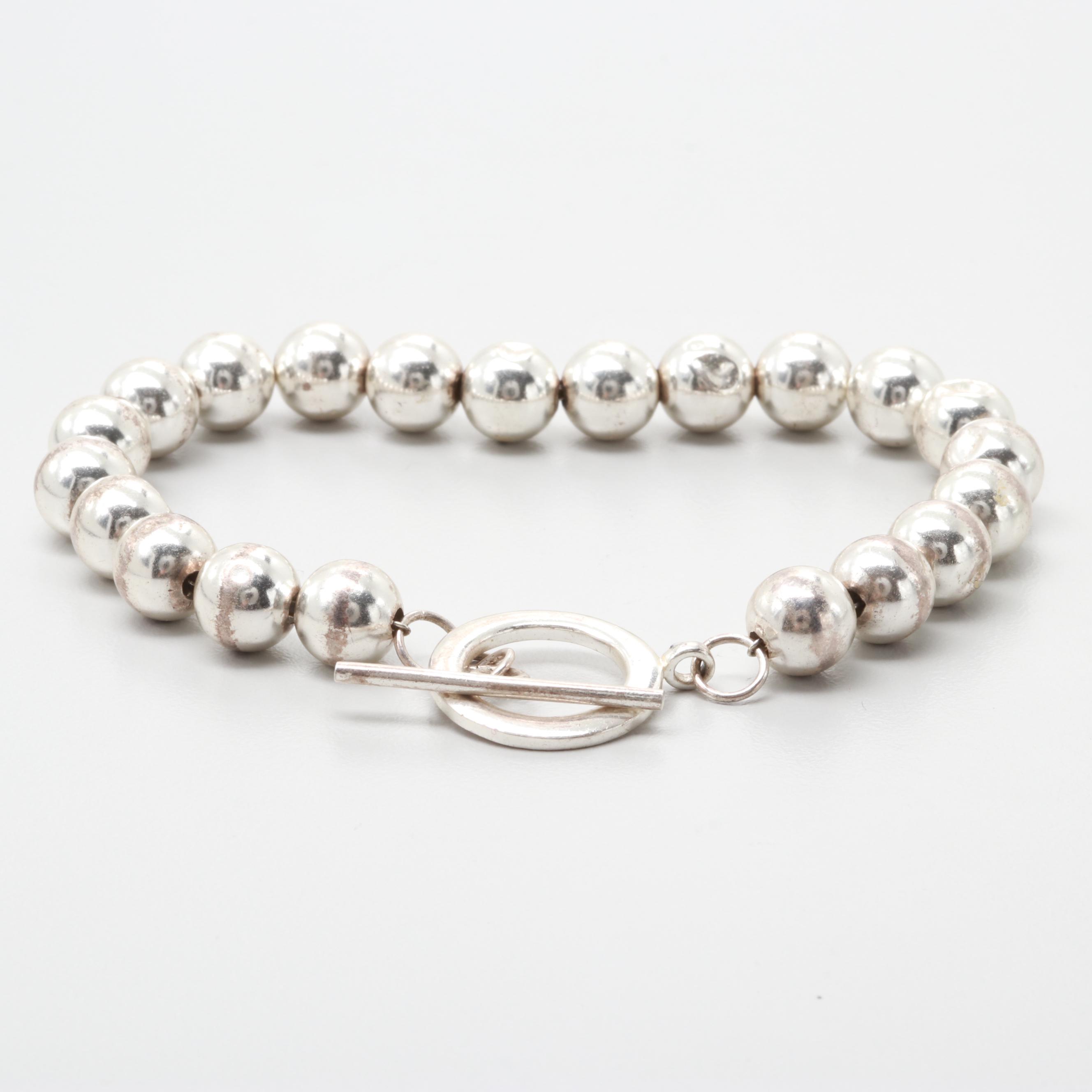 Sterling Silver Bracelet and Necklaces Including Serpentine