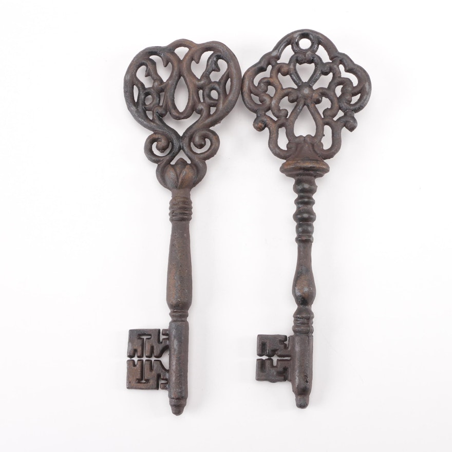 Decorative Victorian Style Keys