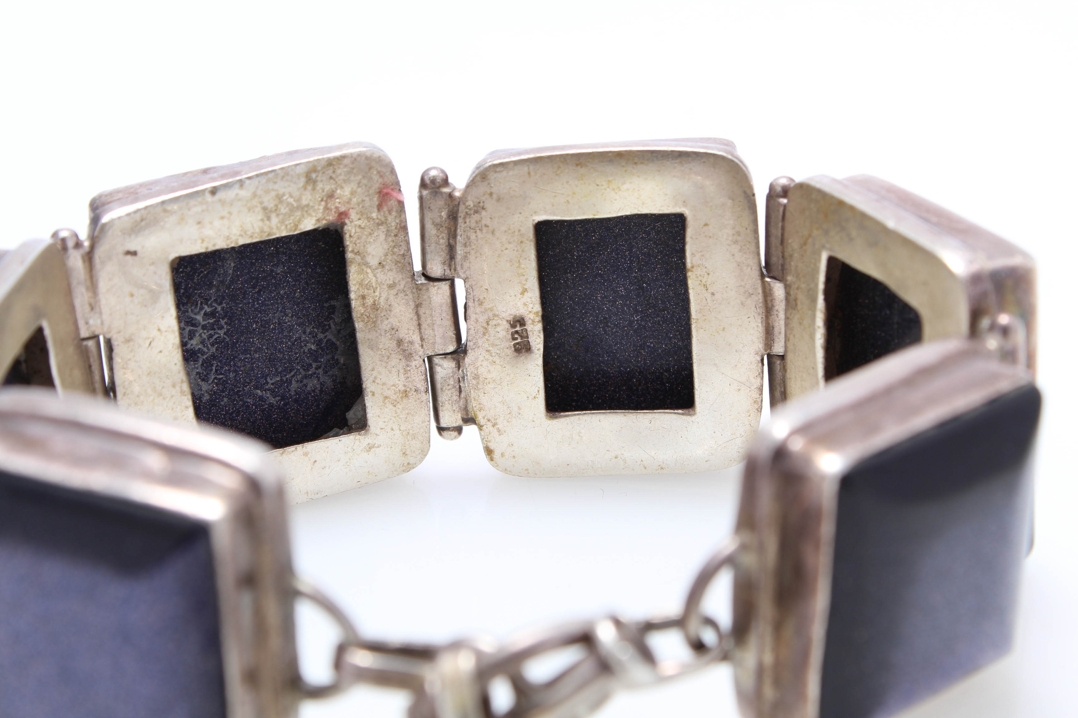 Sterling Silver Sunstone Bracelet