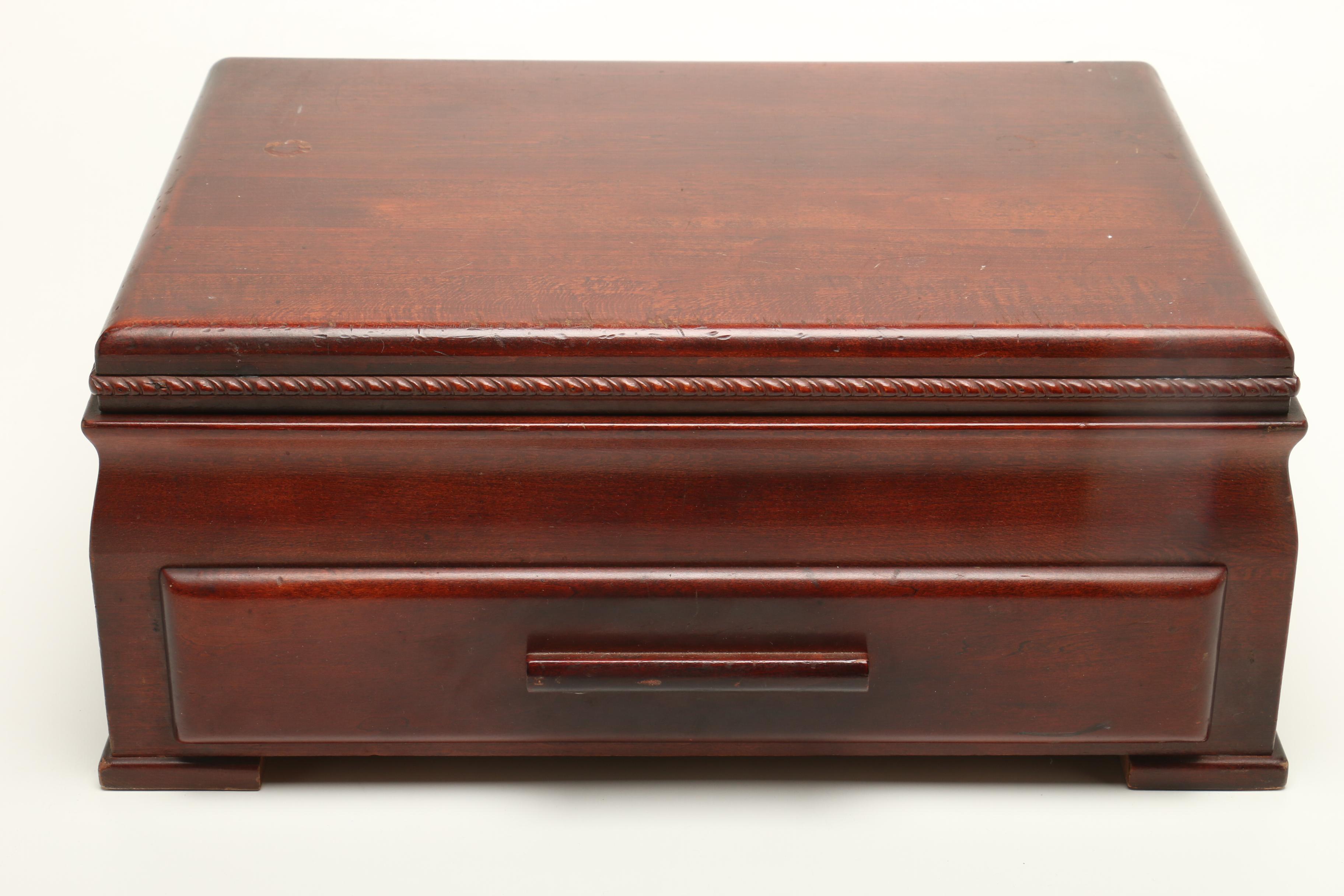 Rostfrei Solingen German 800 Silver Flatware in Case