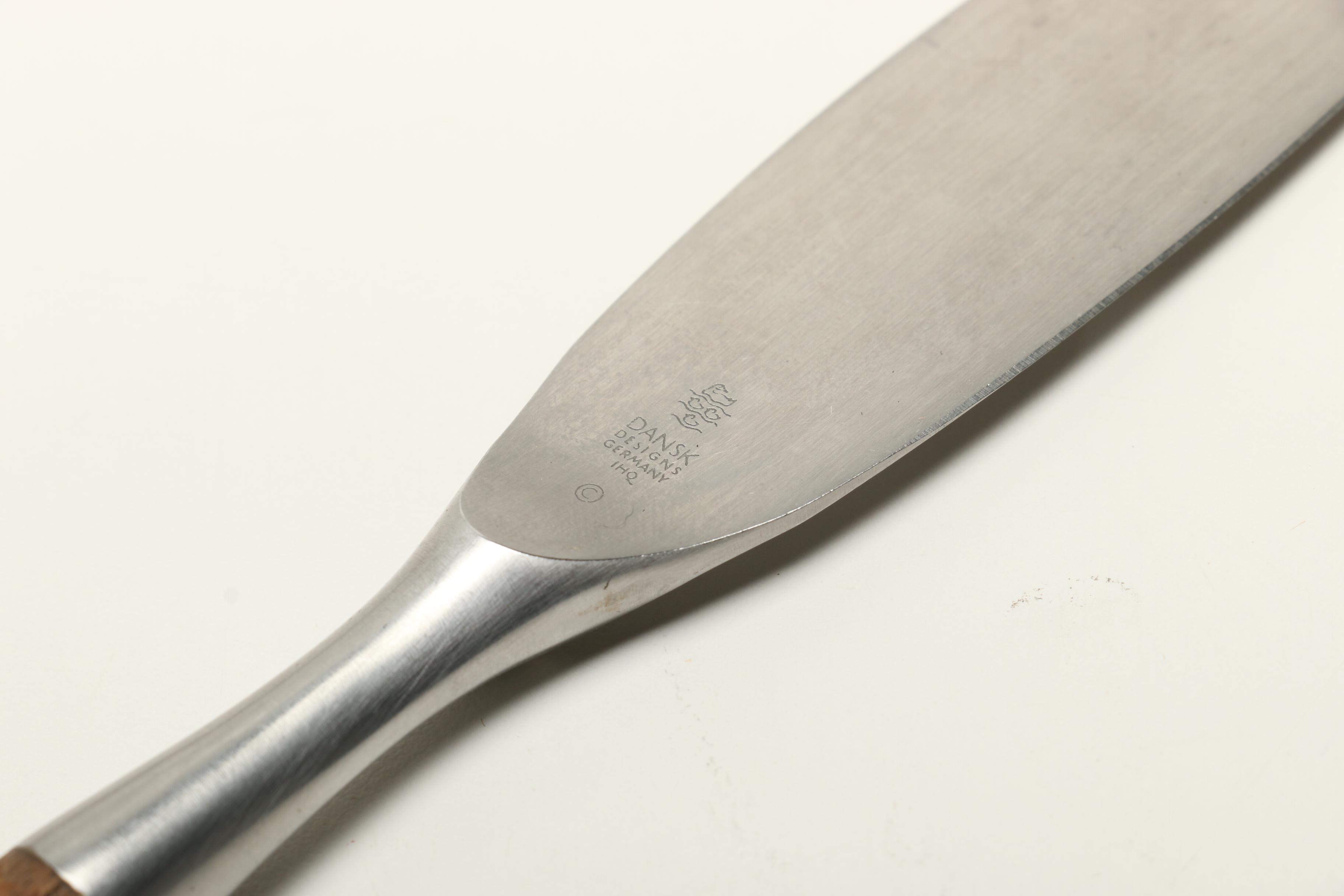 Dansk "Fjord" Flatware in Mahogany Chest