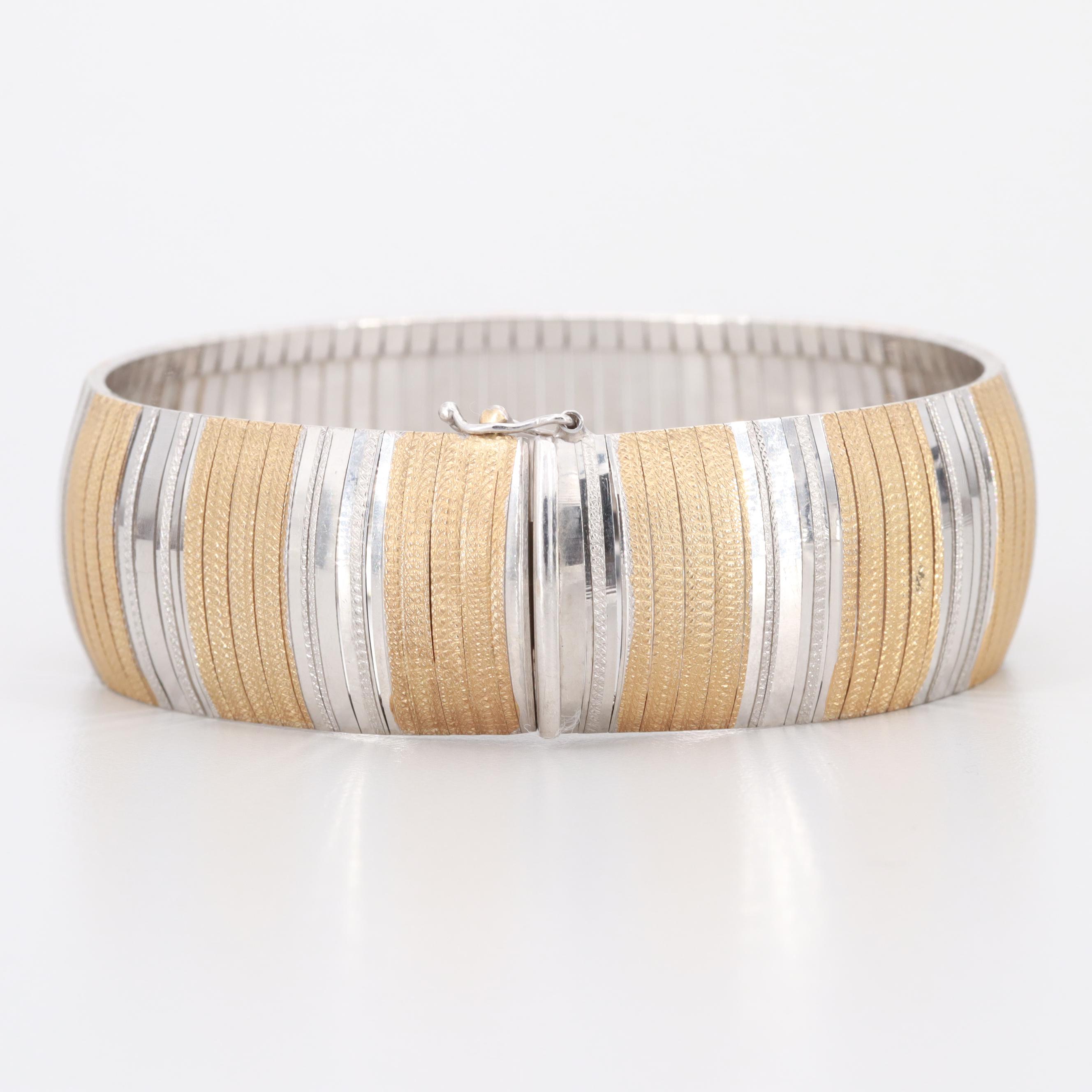 Sterling Silver Bracelets Including Imitation Gaspeite