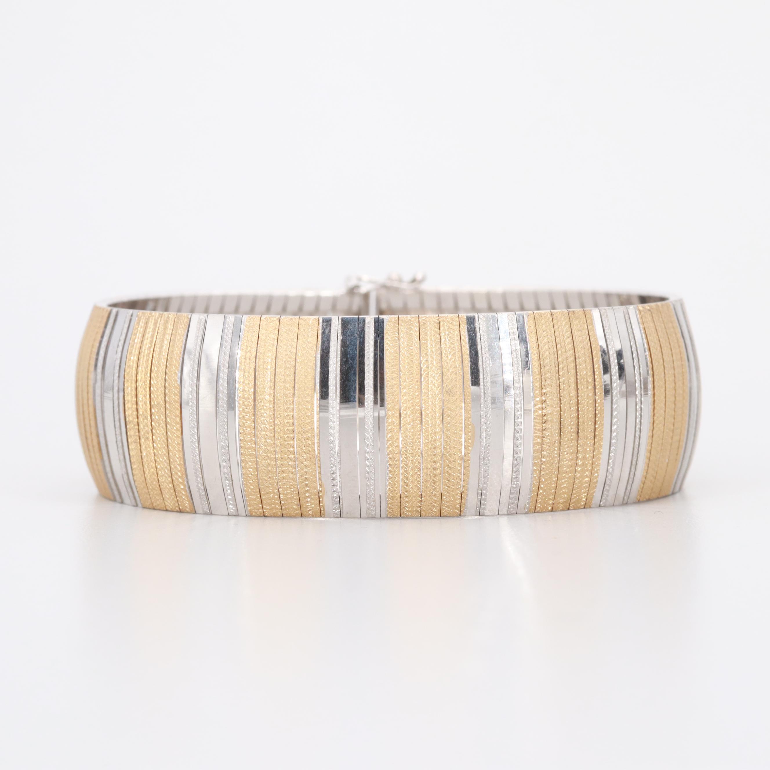 Sterling Silver Bracelets Including Imitation Gaspeite