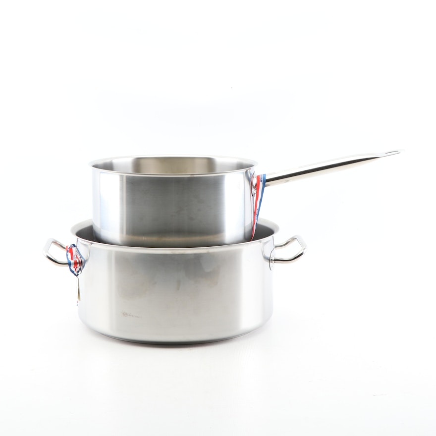 Sitram Stainless Steel Sauce Pan and Stockpot