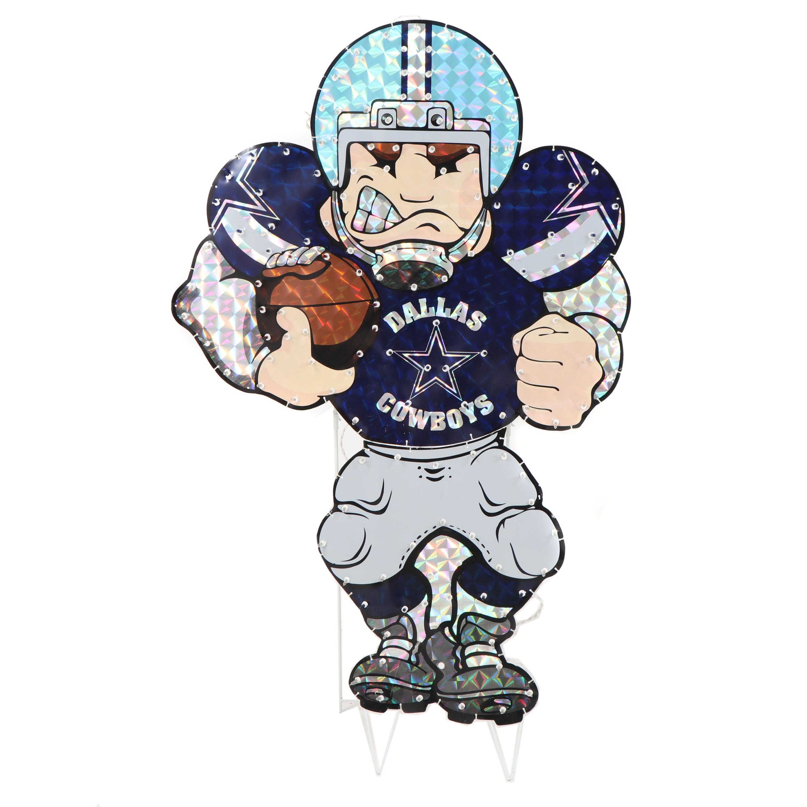 Dallas Cowboys Outdoor Yard Lawn Lighted Decoration