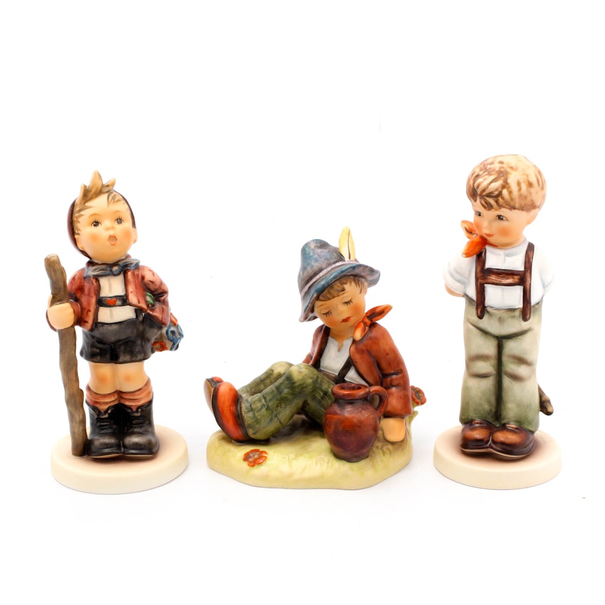 Goebel Hummel Figurines Featuring "I Didn't Do It"