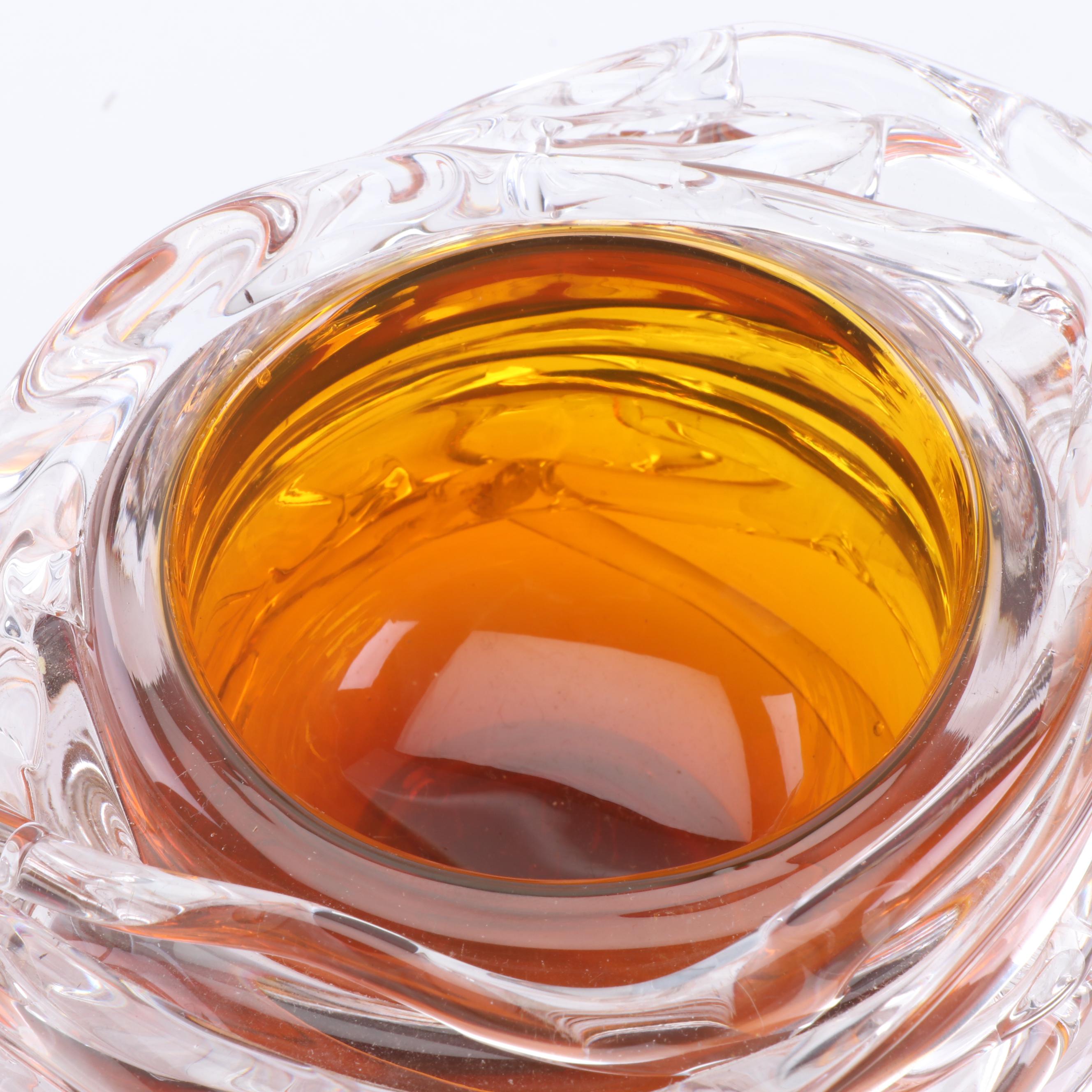 Signed Art Glass Bowl