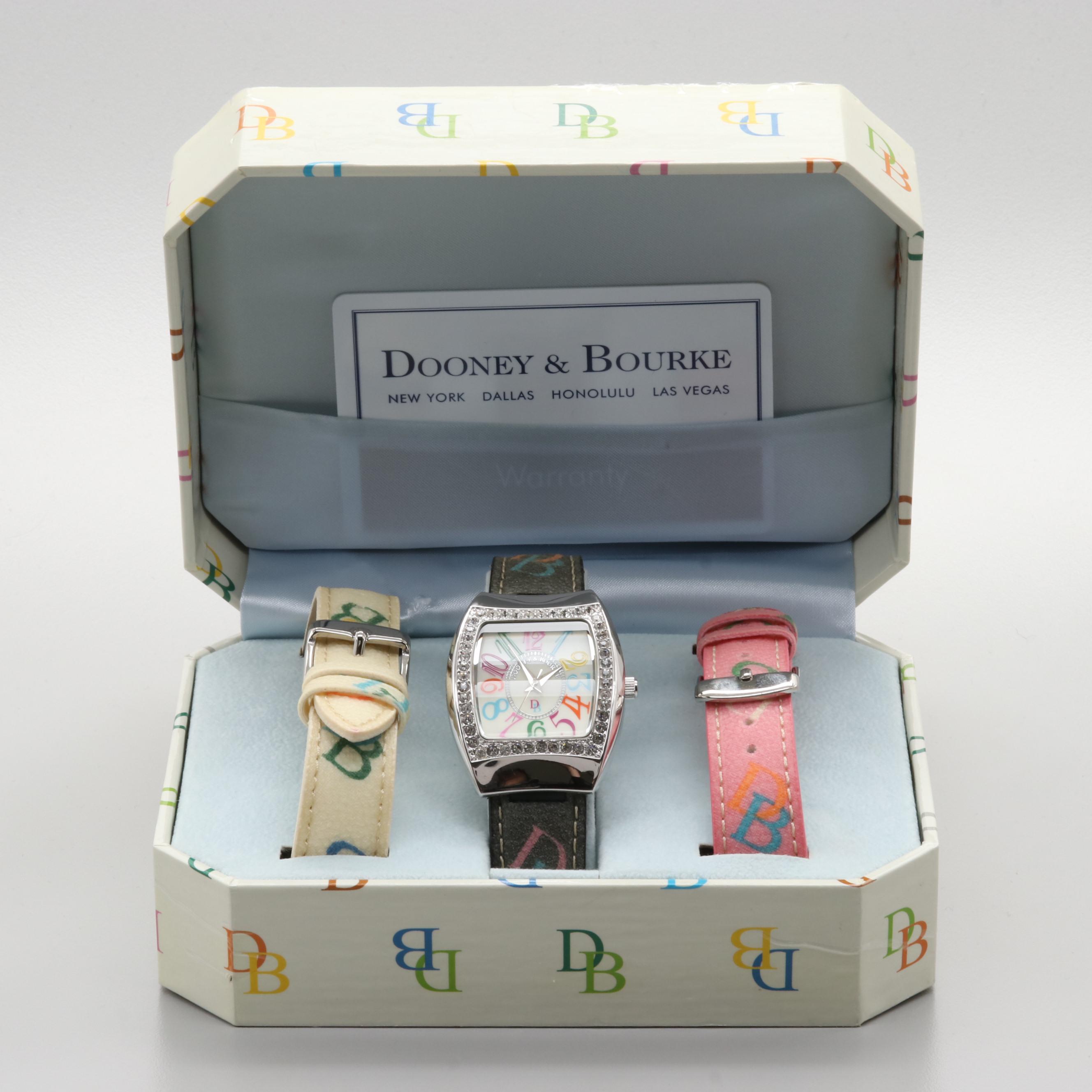 Dooney & Bourke Stainless Steel Quartz Watches
