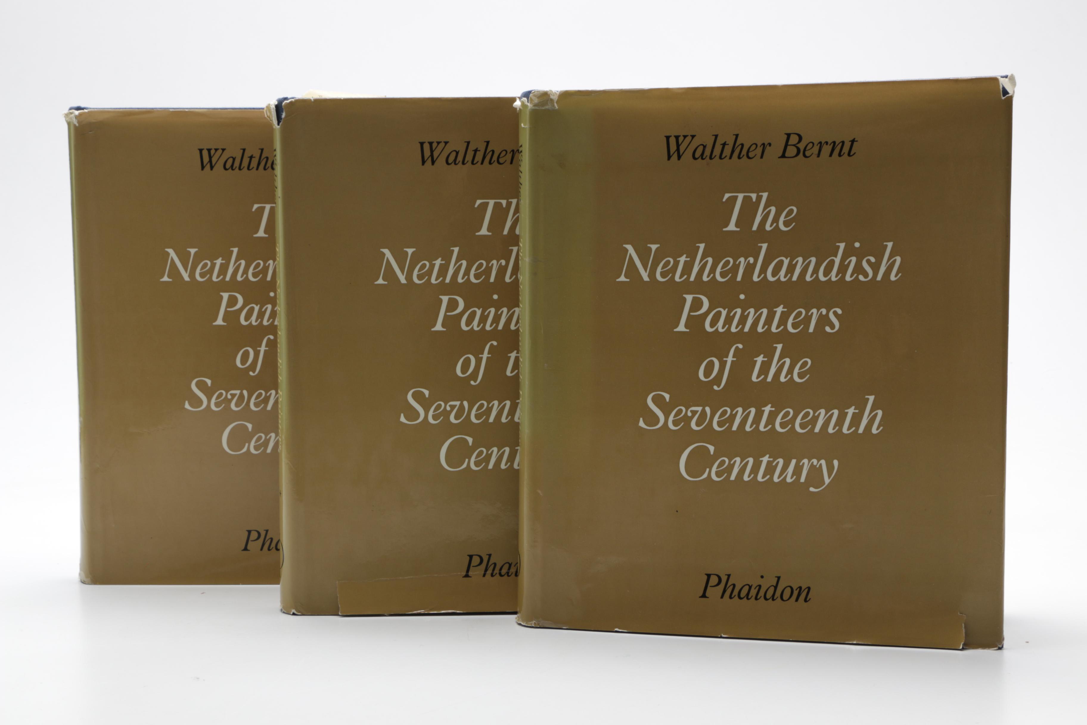 "Netherlandish Painters of the Seventeenth Century" Three Volume Set by Bernt