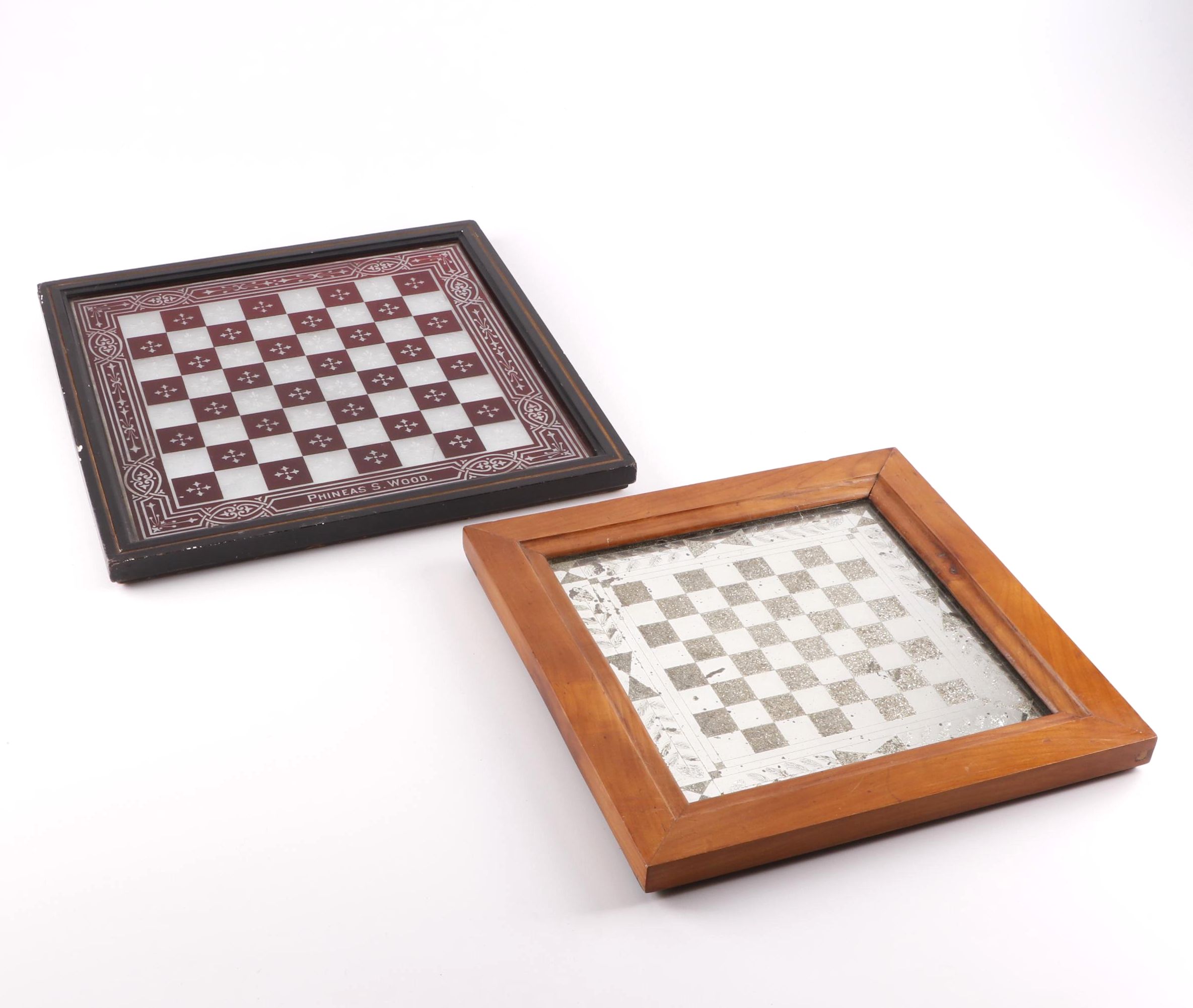 Chess Boards including Phineas S. Wood