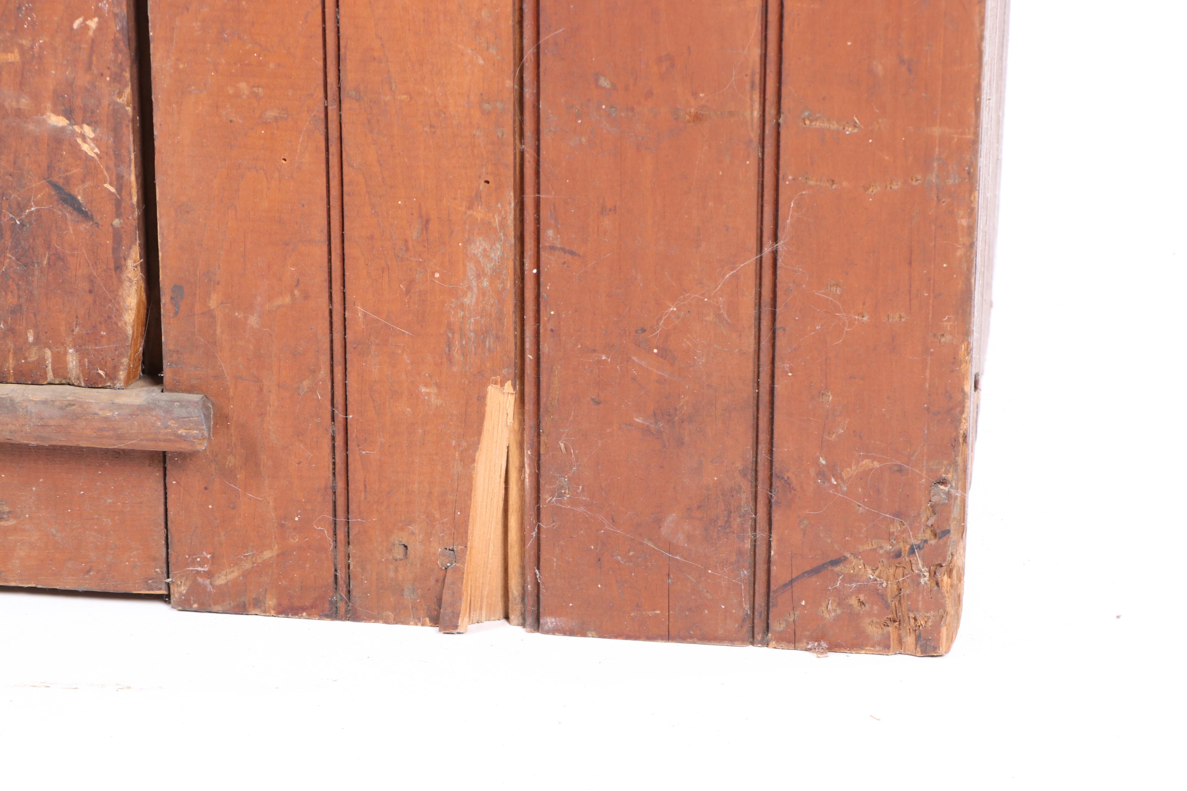 Cedar Storage Cabinet with Interior Hooks, Early 19th Century