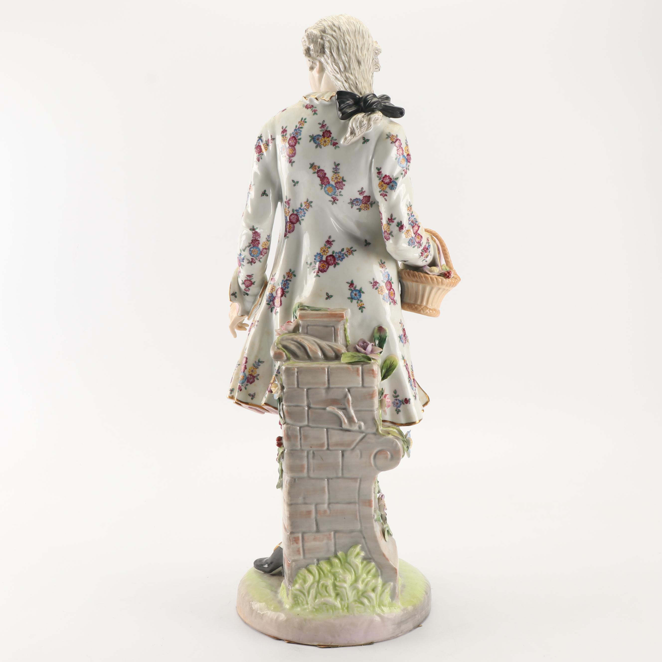 French Style Porcelain Figurine