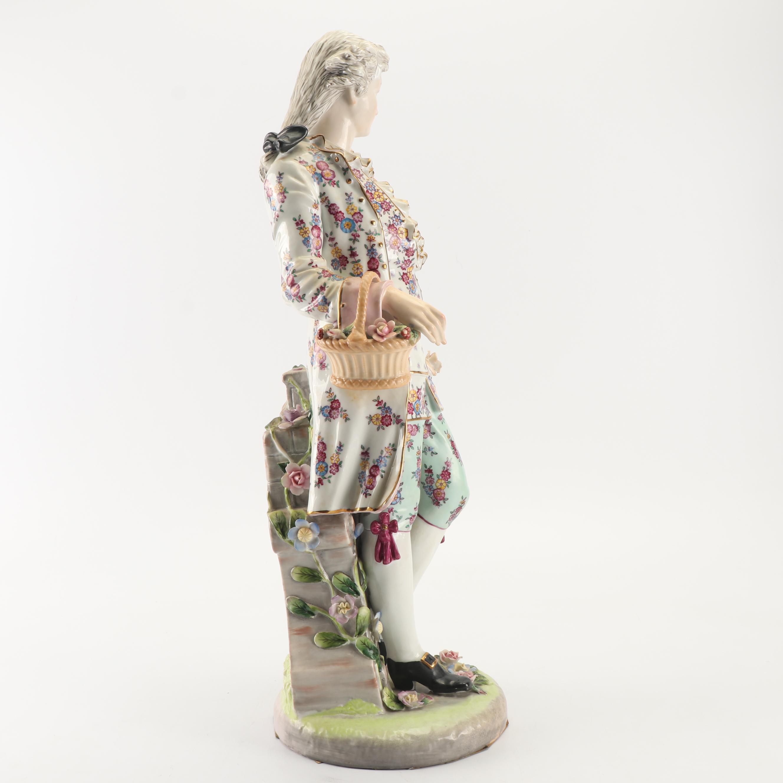 French Style Porcelain Figurine