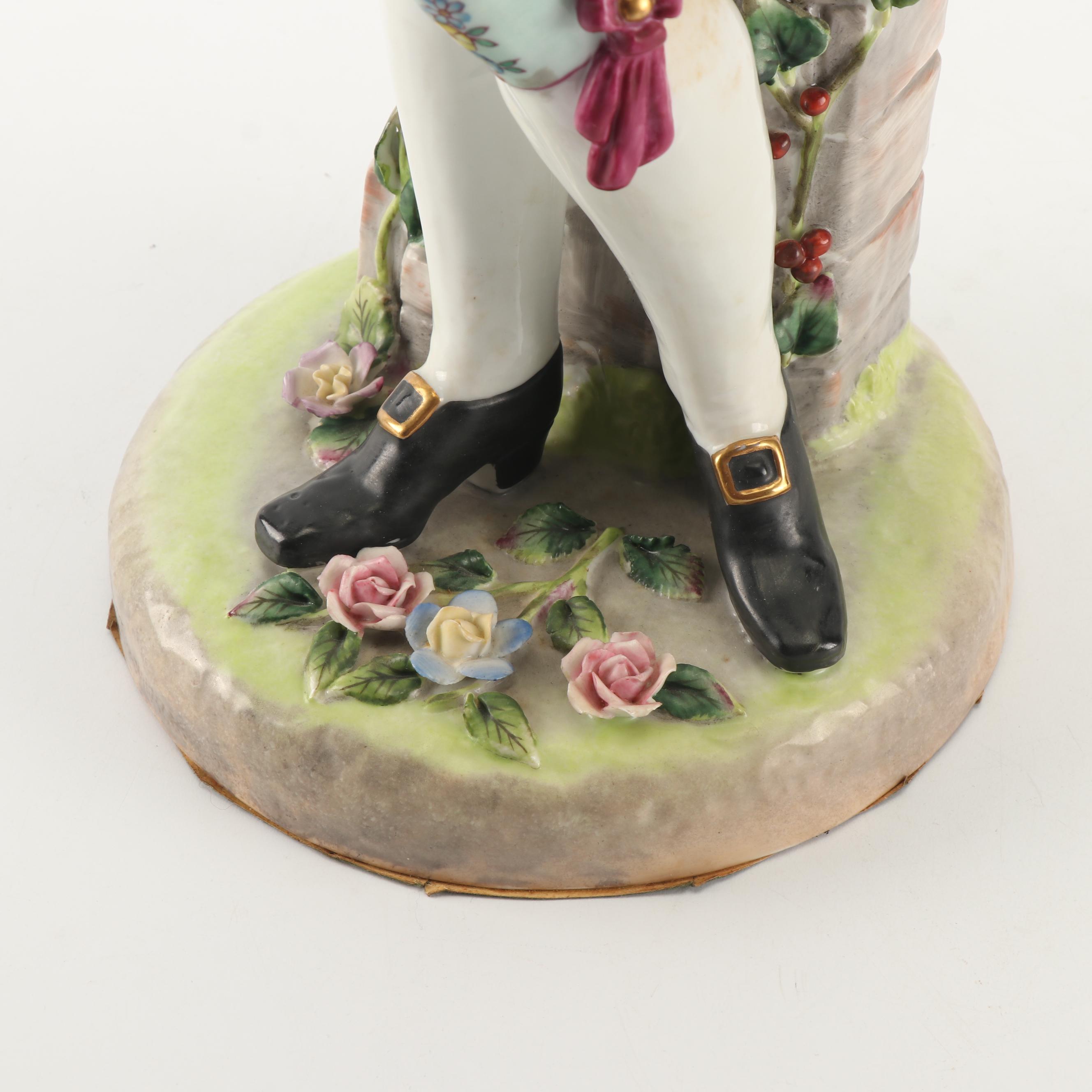 French Style Porcelain Figurine