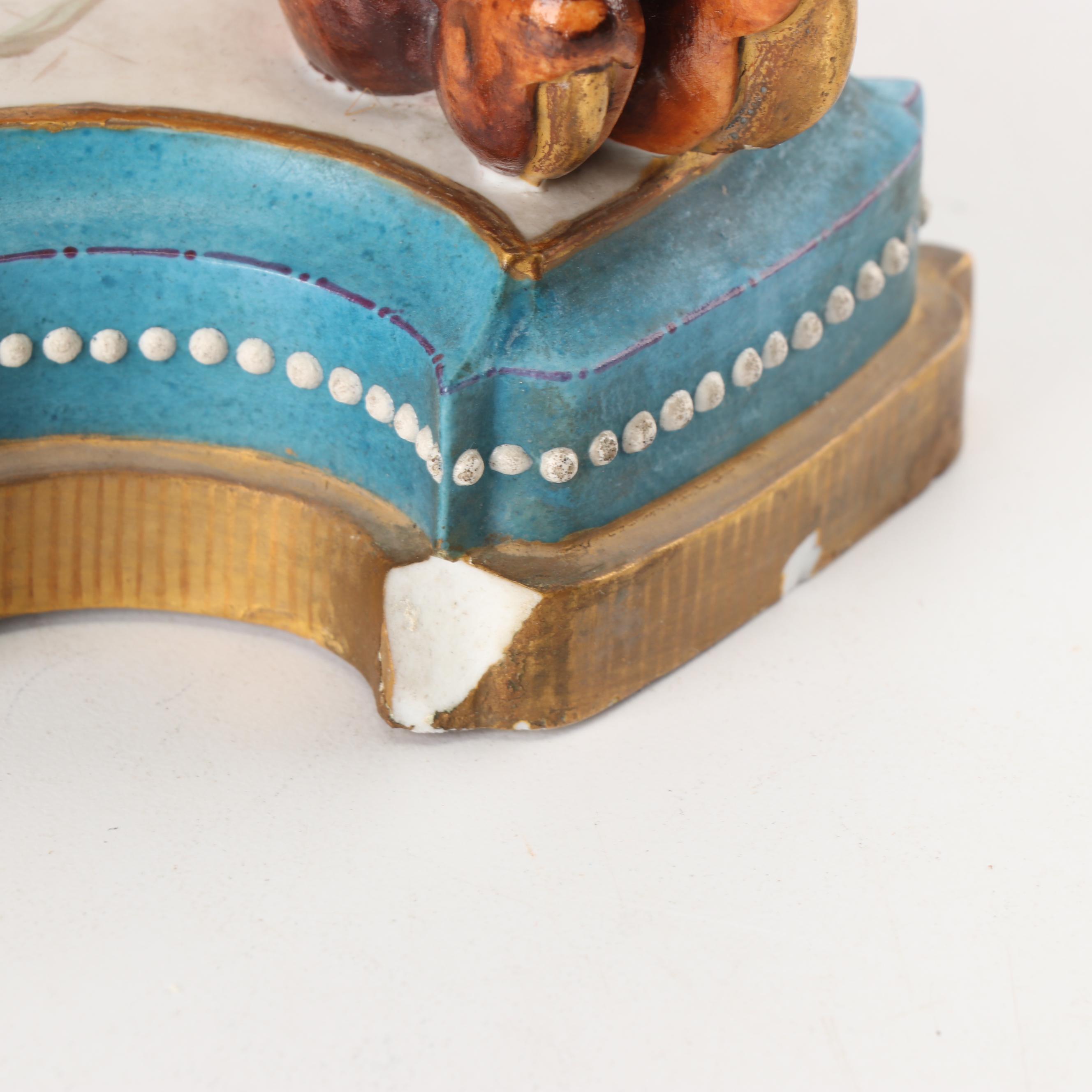 Jean Gille French Porcelain Lidded Urn, 19th Century