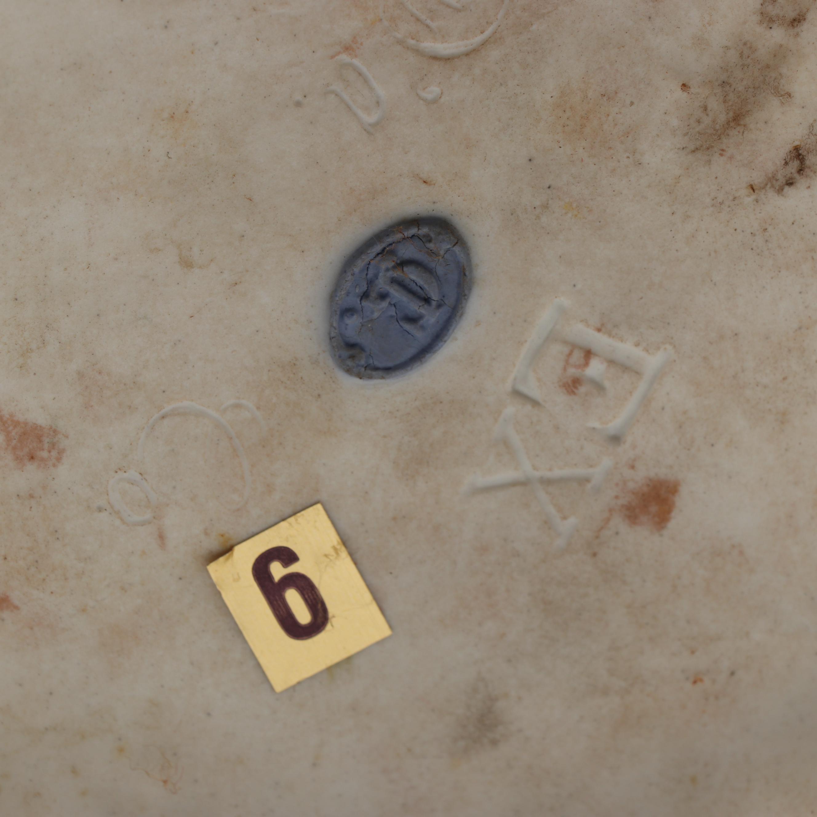 Jean Gille French Porcelain Lidded Urn, 19th Century