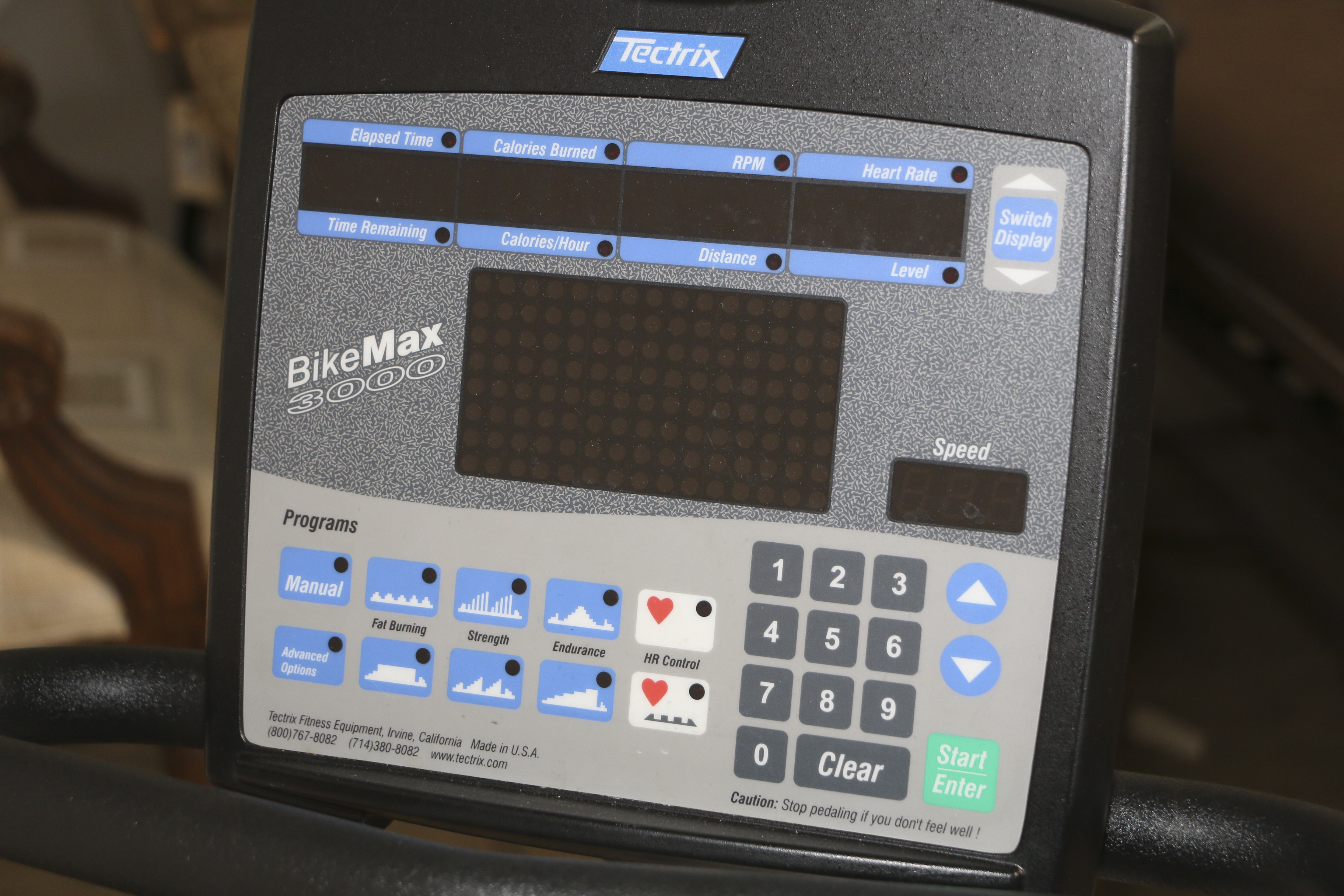 Tectrix BikeMax 3000 Recumbent Exercise Bike