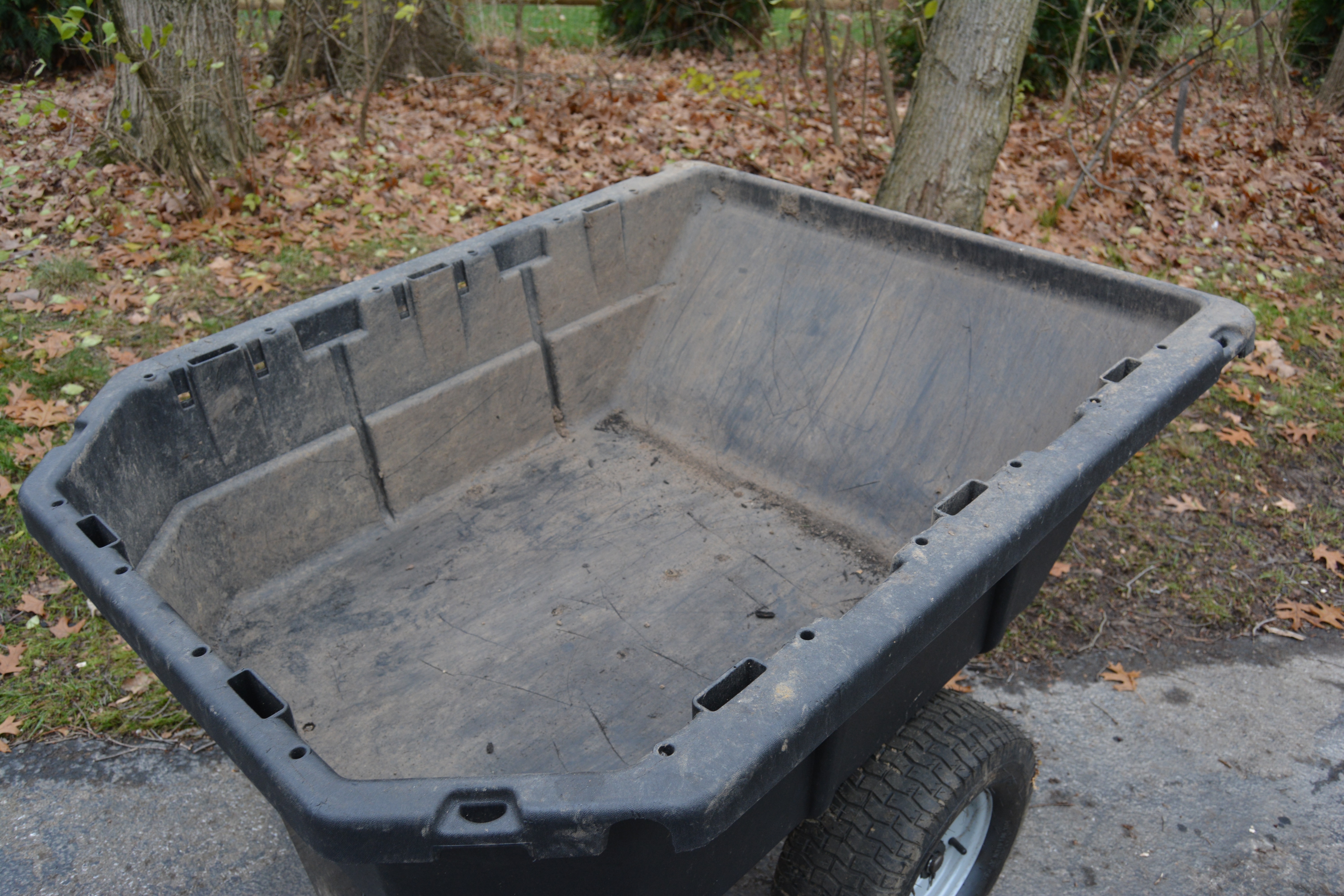 Allfit HD Contractor Grade 12.5 Cubic Foot Swivel Dump Cart