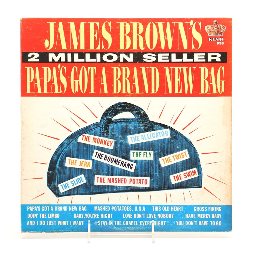James Brown "Papa's Got a Brand New Bag" King Records LP