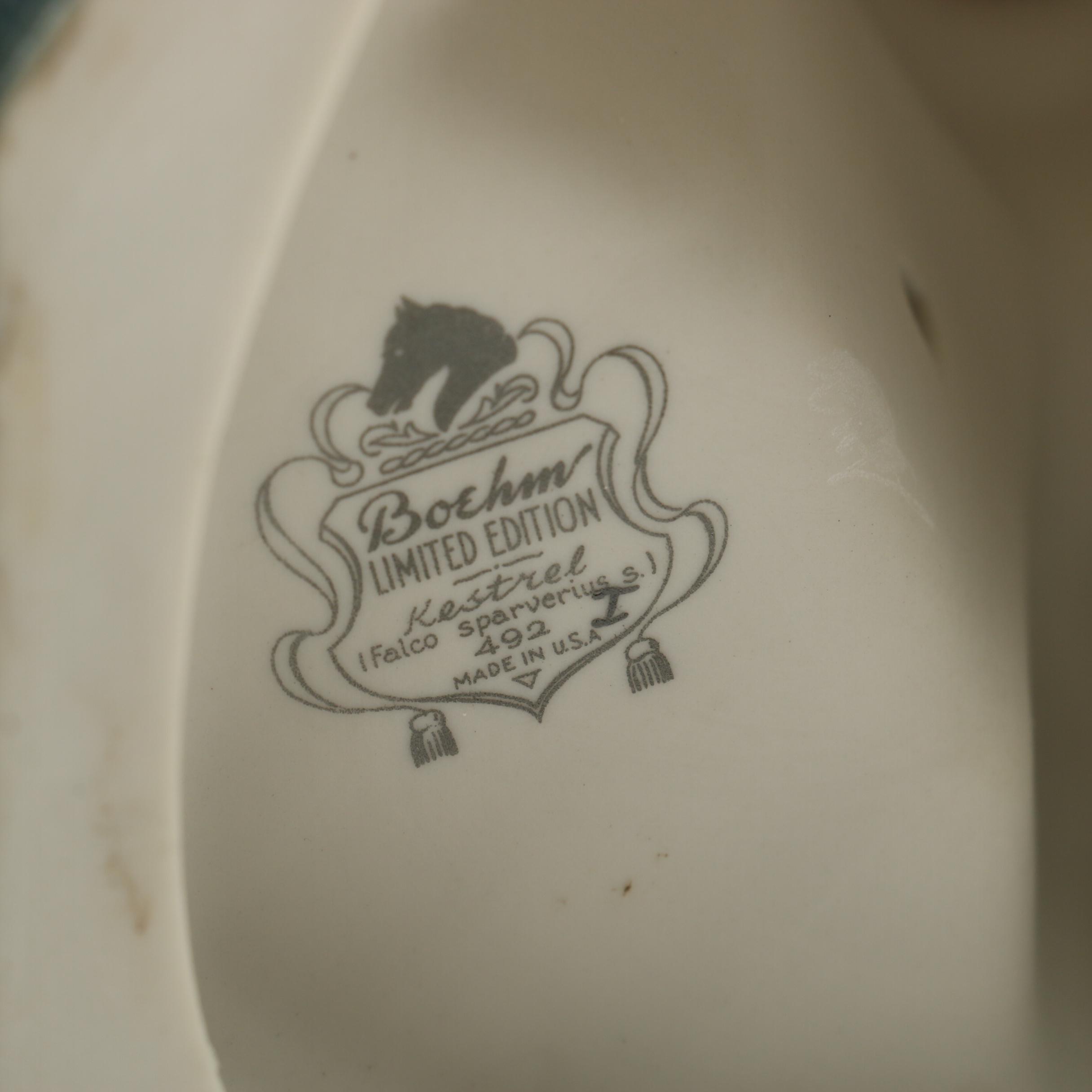 Boehm "Kestrel" Porcelain Sculptures