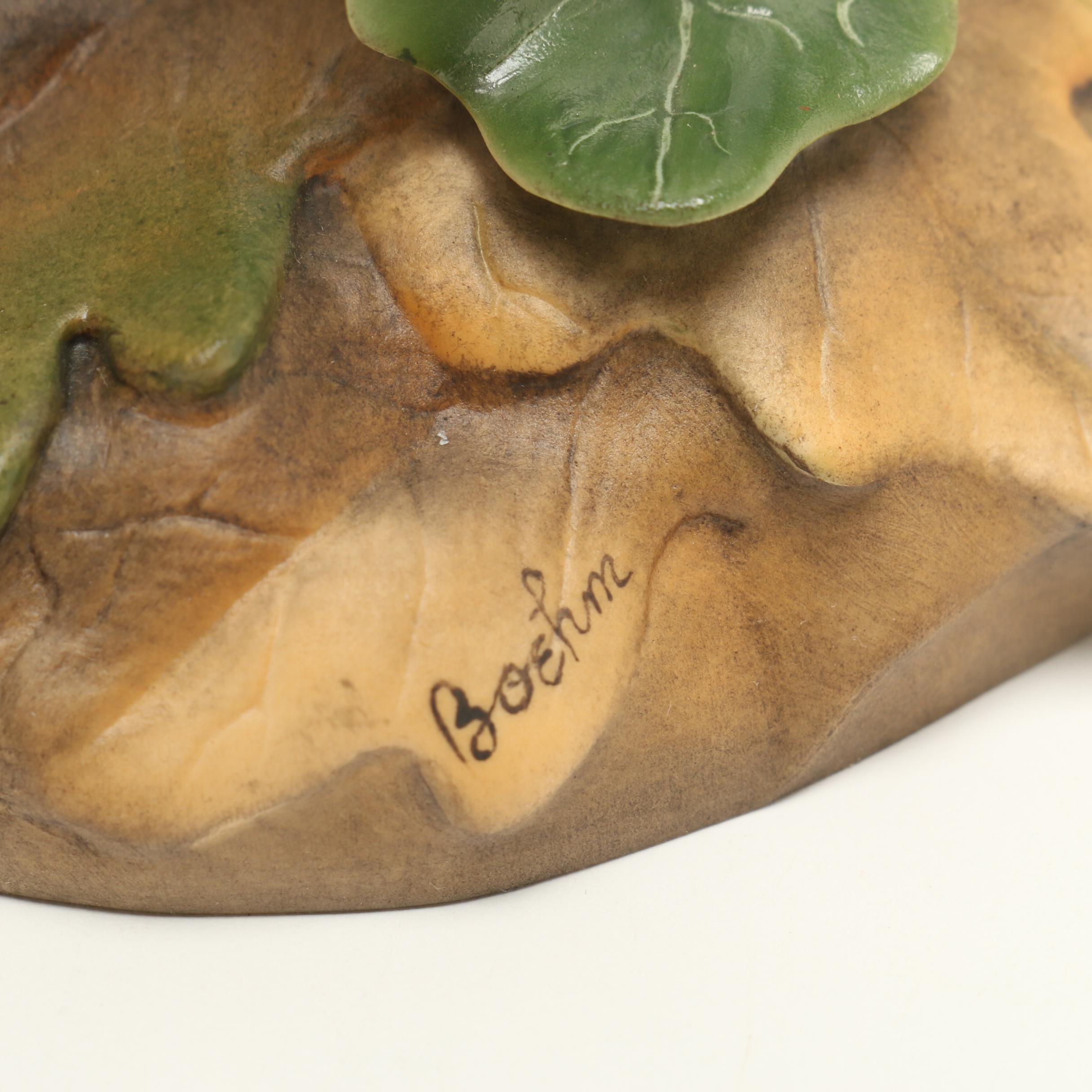 Boehm Limited Edition "Blue Grosbeak" Porcelain Sculpture