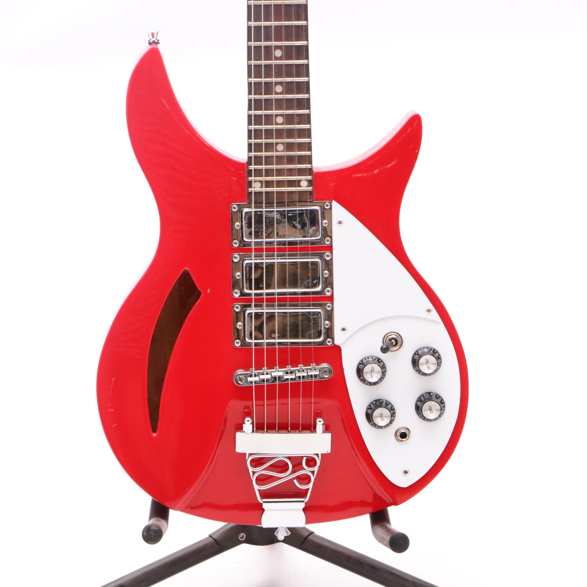 Unmarked Rickenbacker Style Electric Guitar