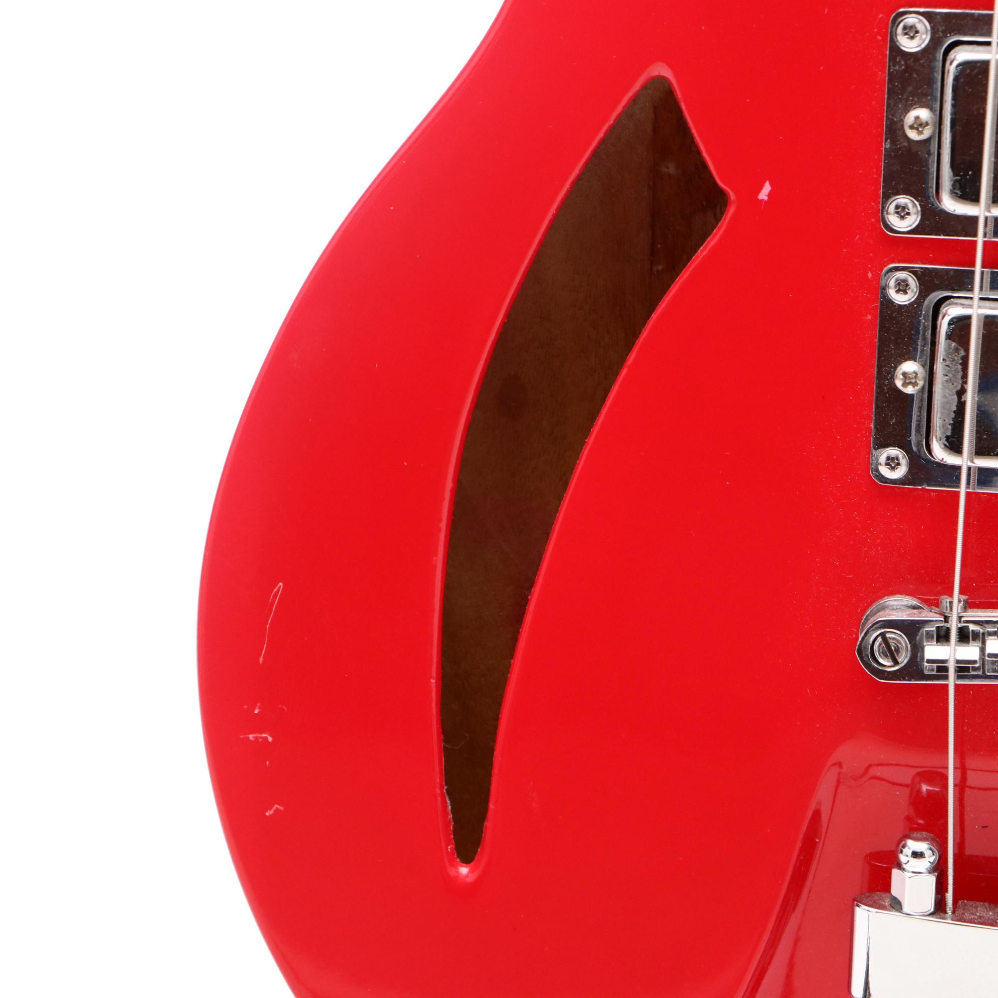 Unmarked Rickenbacker Style Electric Guitar