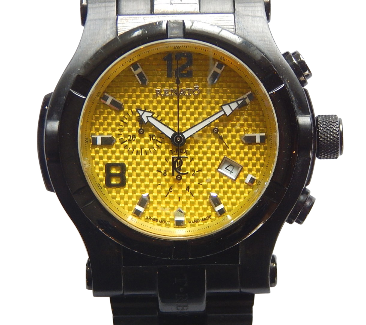 Renato Black T-Rex Gen II Swiss Movement Limited 21/50 Stainless Watch