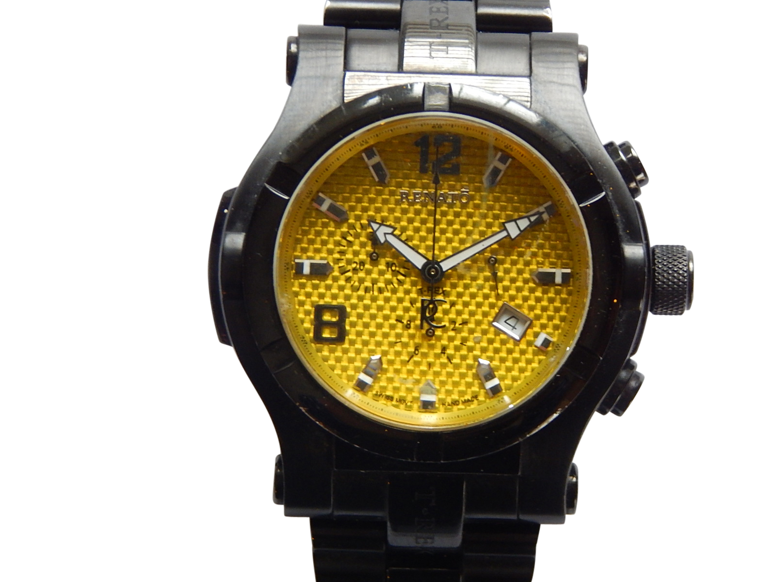 Renato Black T-Rex Gen II Swiss Movement Limited 21/50 Stainless Watch