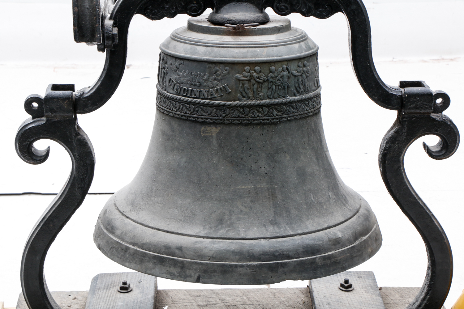 G.W. Coffin Co. Buckeye Foundry Large Bell, Mid 19th Century