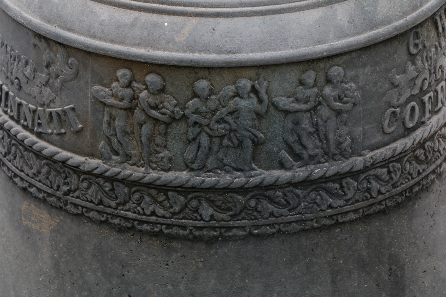 G.W. Coffin Co. Buckeye Foundry Large Bell, Mid 19th Century