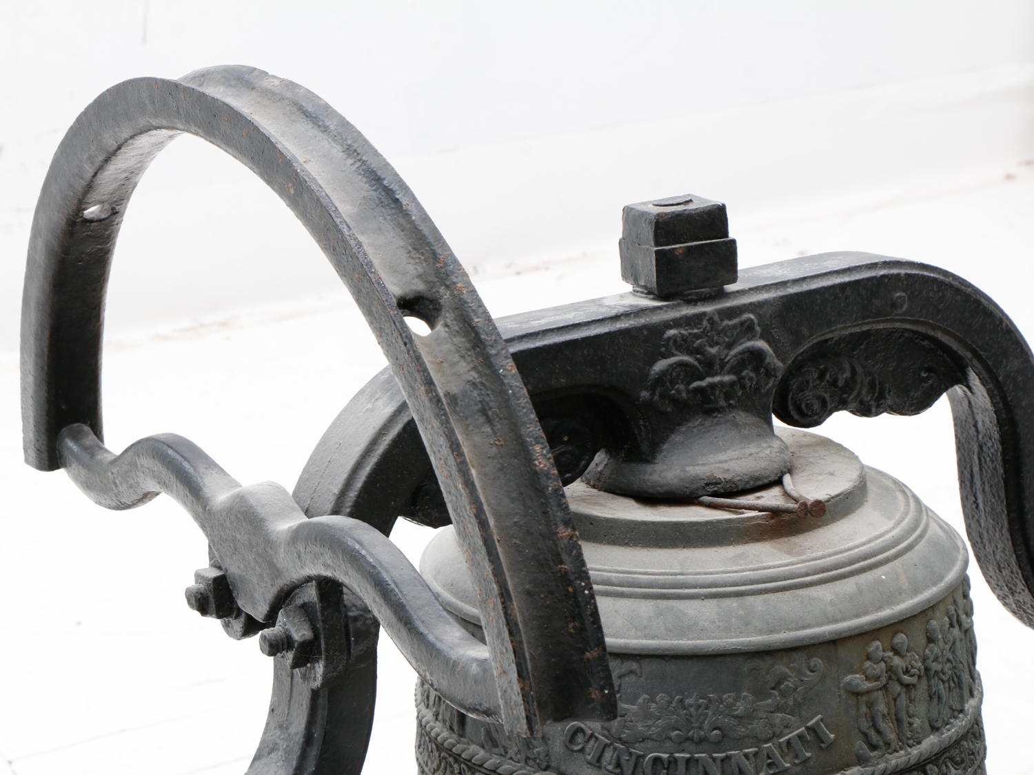 G.W. Coffin Co. Buckeye Foundry Large Bell, Mid 19th Century