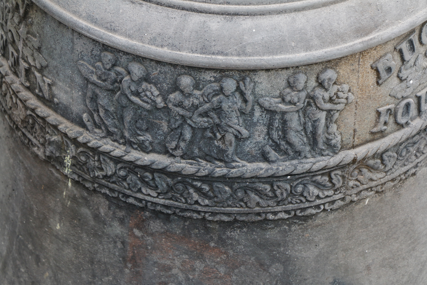 G.W. Coffin Co. Buckeye Foundry Large Bell, Mid 19th Century