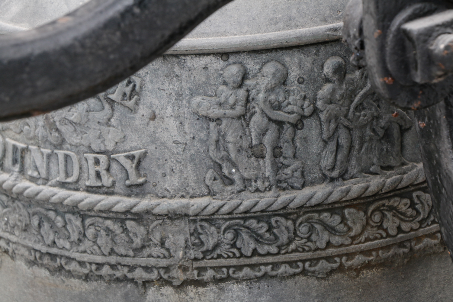 G.W. Coffin Co. Buckeye Foundry Large Bell, Mid 19th Century