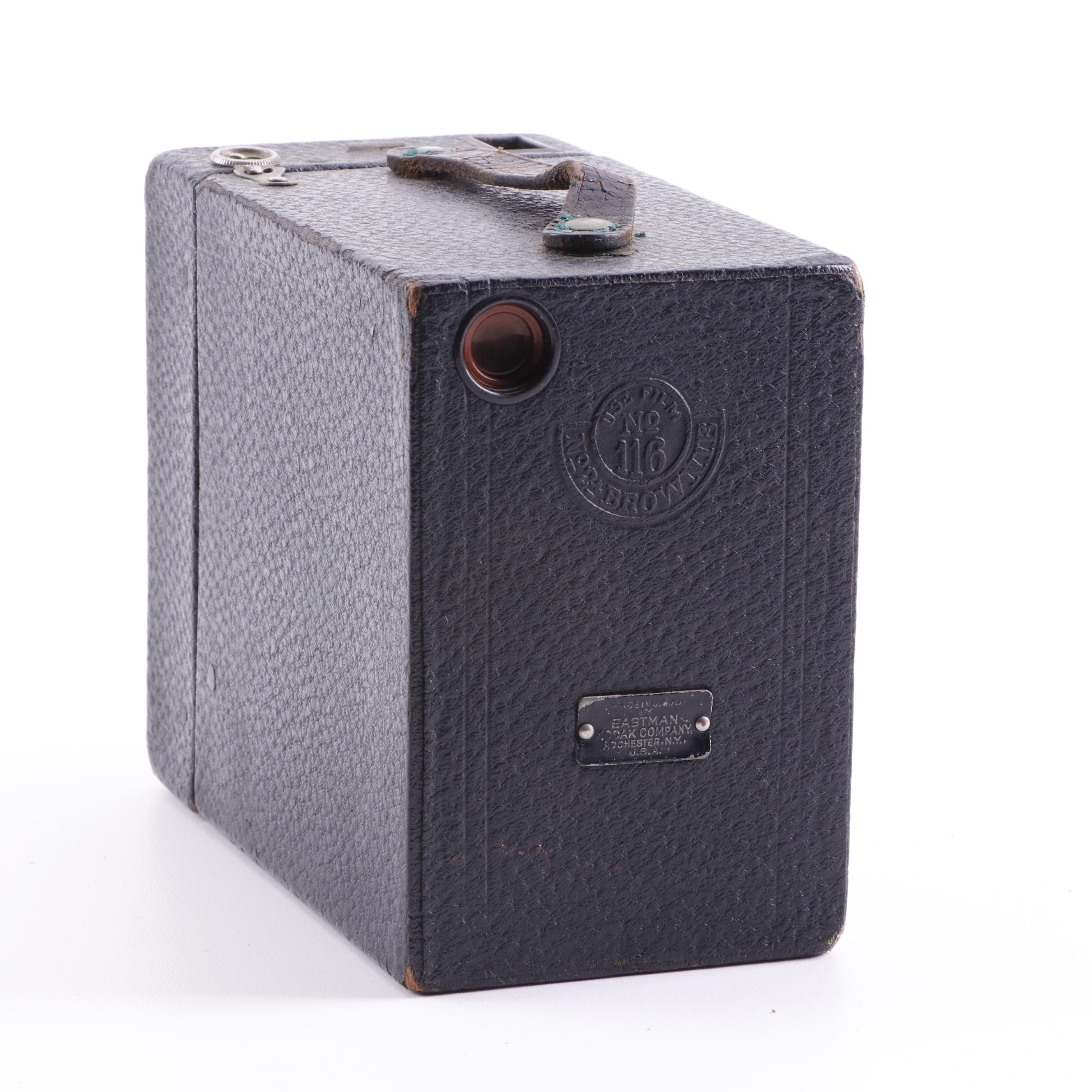 Cameras Including Kodak Jr., Kodak Folding, Sawyer's Nomad and Others