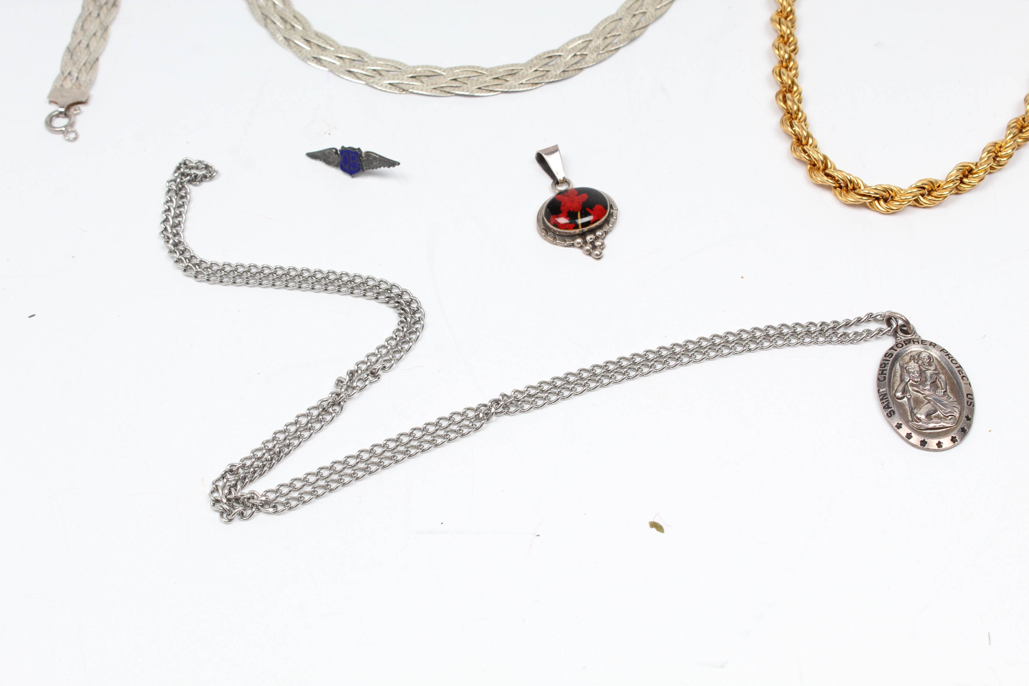 Sterling Silver Necklaces, Bracelet and Pendants