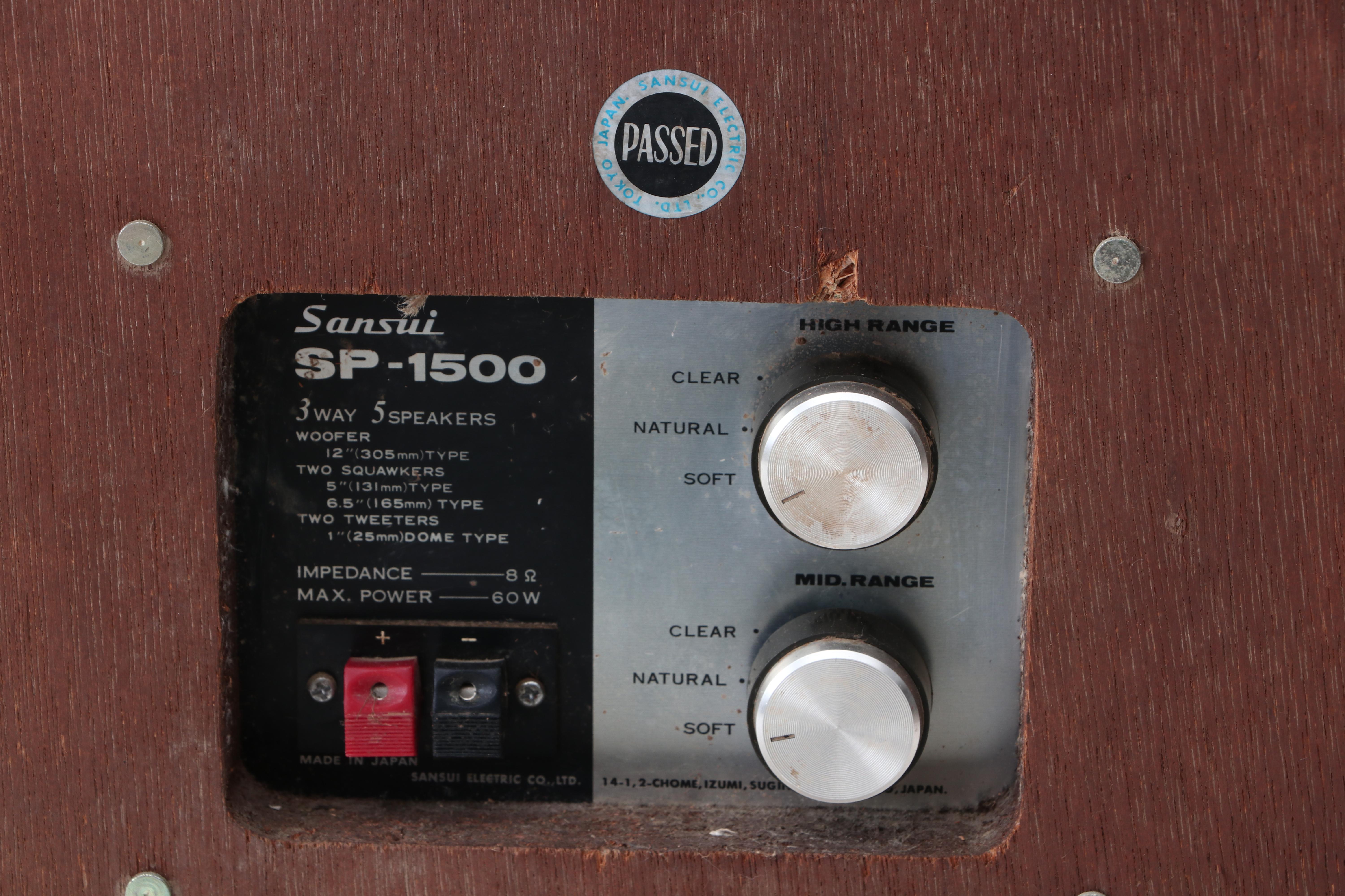 Pair of Sansui Floor Speakers