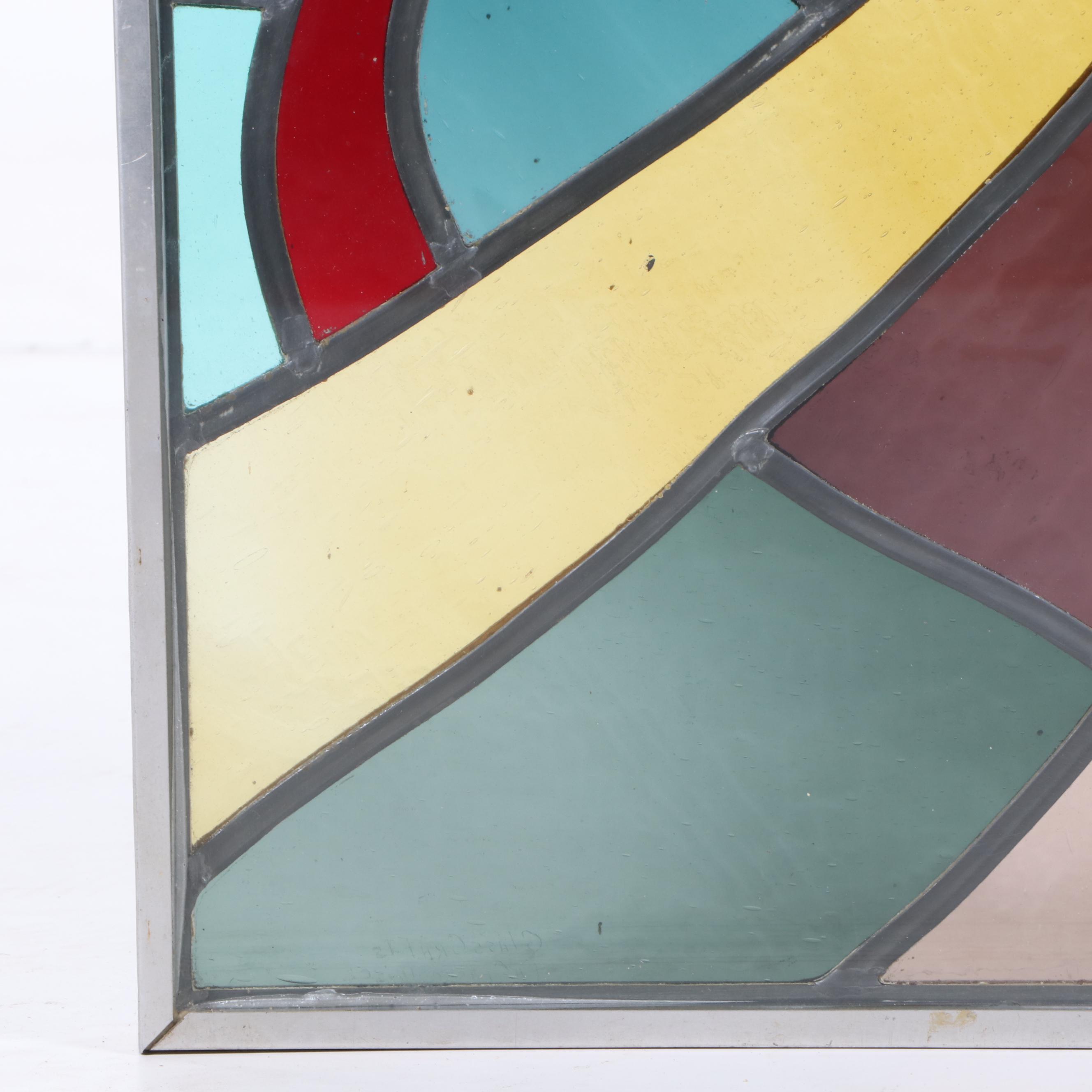 Leaded Stained Glass Window